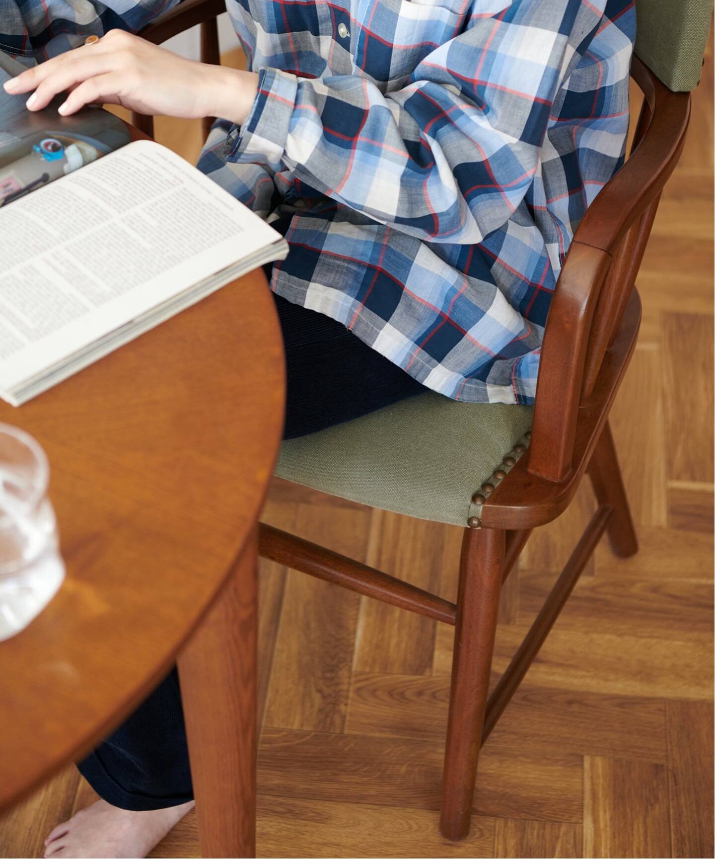 大型商品》OAKS ARM CHAIR KH オークスアームチェア（チェア）｜ACME
