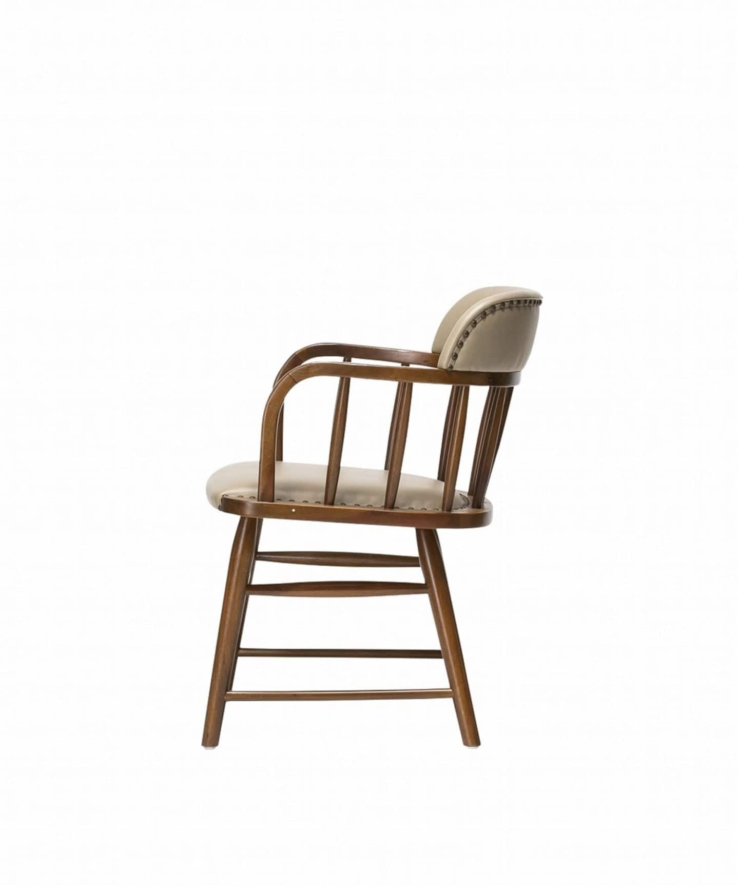 大型商品》OAKS ARM CHAIR_PVC BE オークスアームチェア（チェア