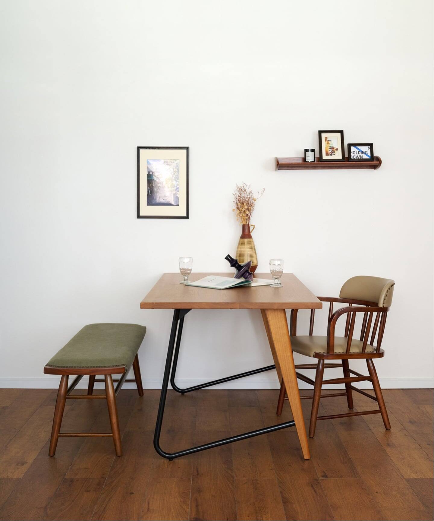大型商品》OAKS ARM CHAIR_PVC BE オークスアームチェア（チェア