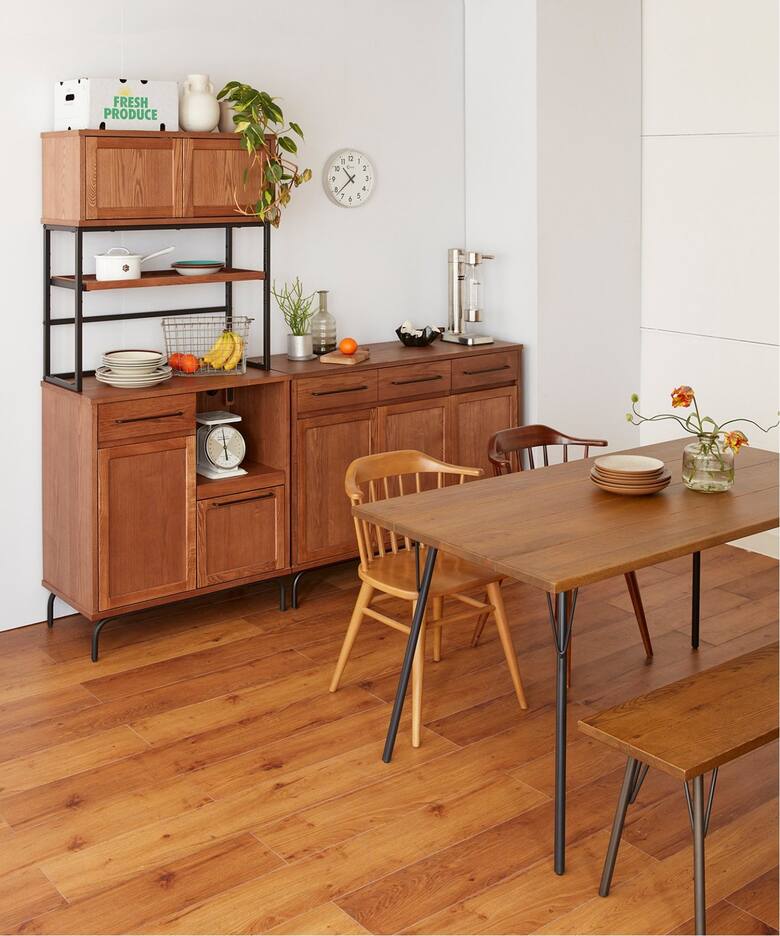 大型商品》TIVERTON KITCHEN COUNTER-L ティバートン キッチン 