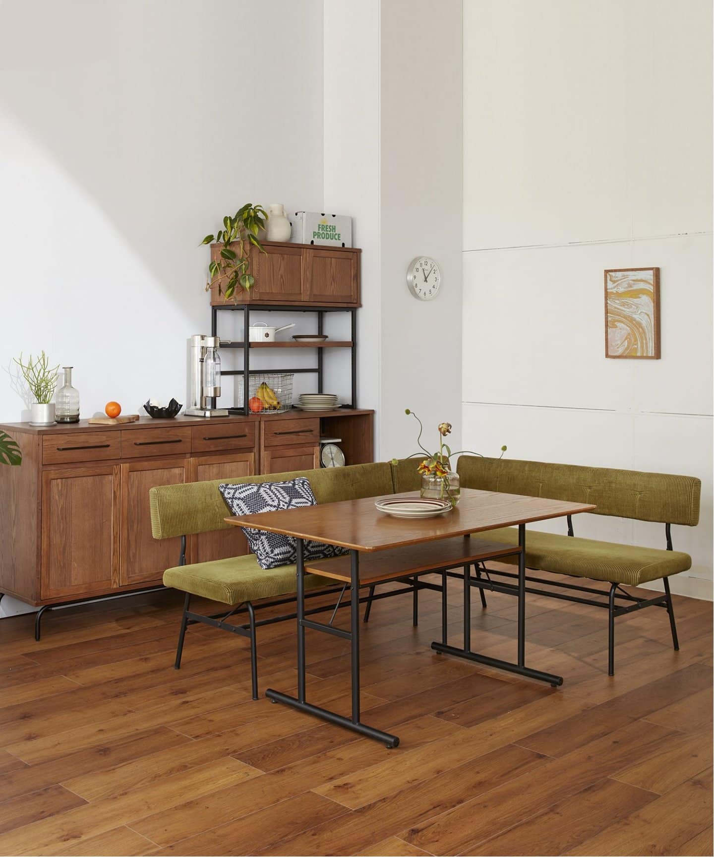 ジャーナルスタンダードファニチャーTIVERTON キッチンカウンター 大型商品》TIVERTON KITCHEN COUNTER-L ティバートン キッチン
