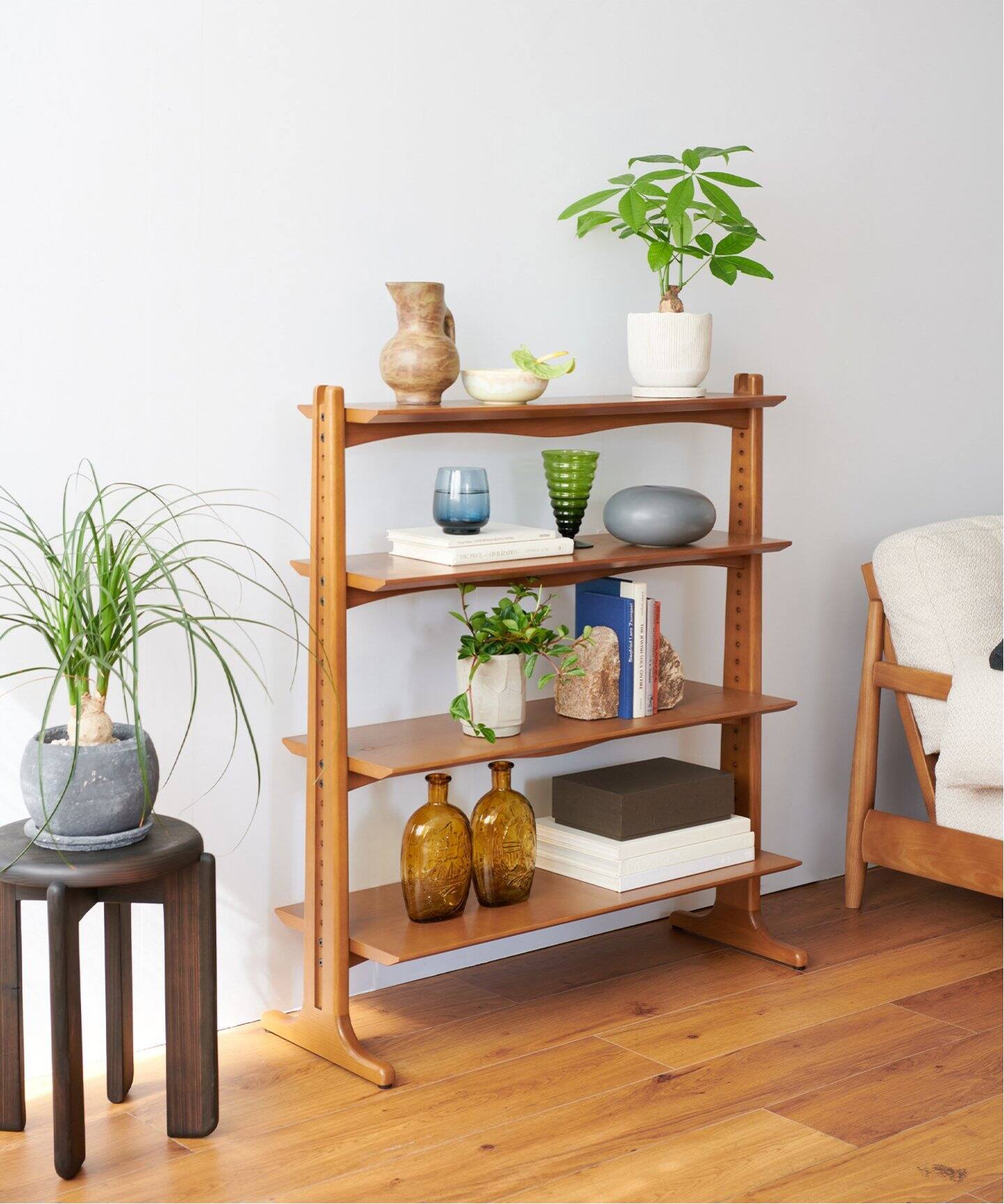 中型商品》MADEIRA OPEN SHELF マデイラ オープン シェルフ（収納家具 