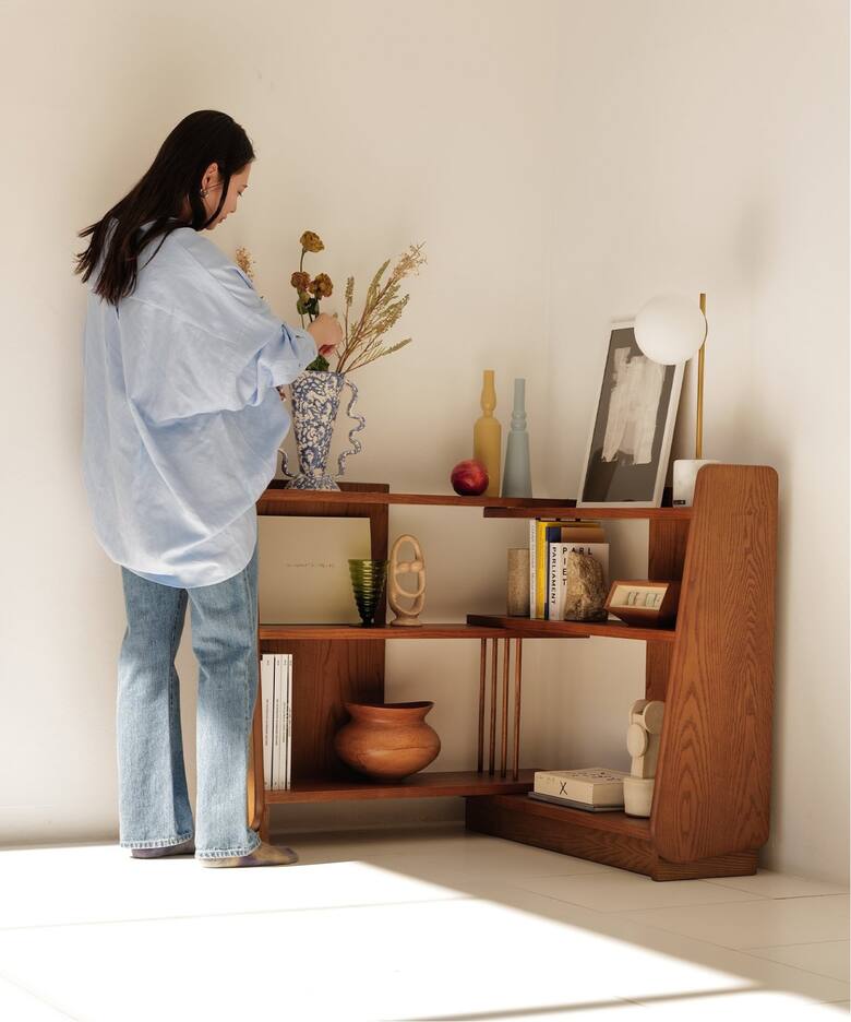 大型商品》AROS SLIDE SHELF アロス スライドシェルフ（収納家具 