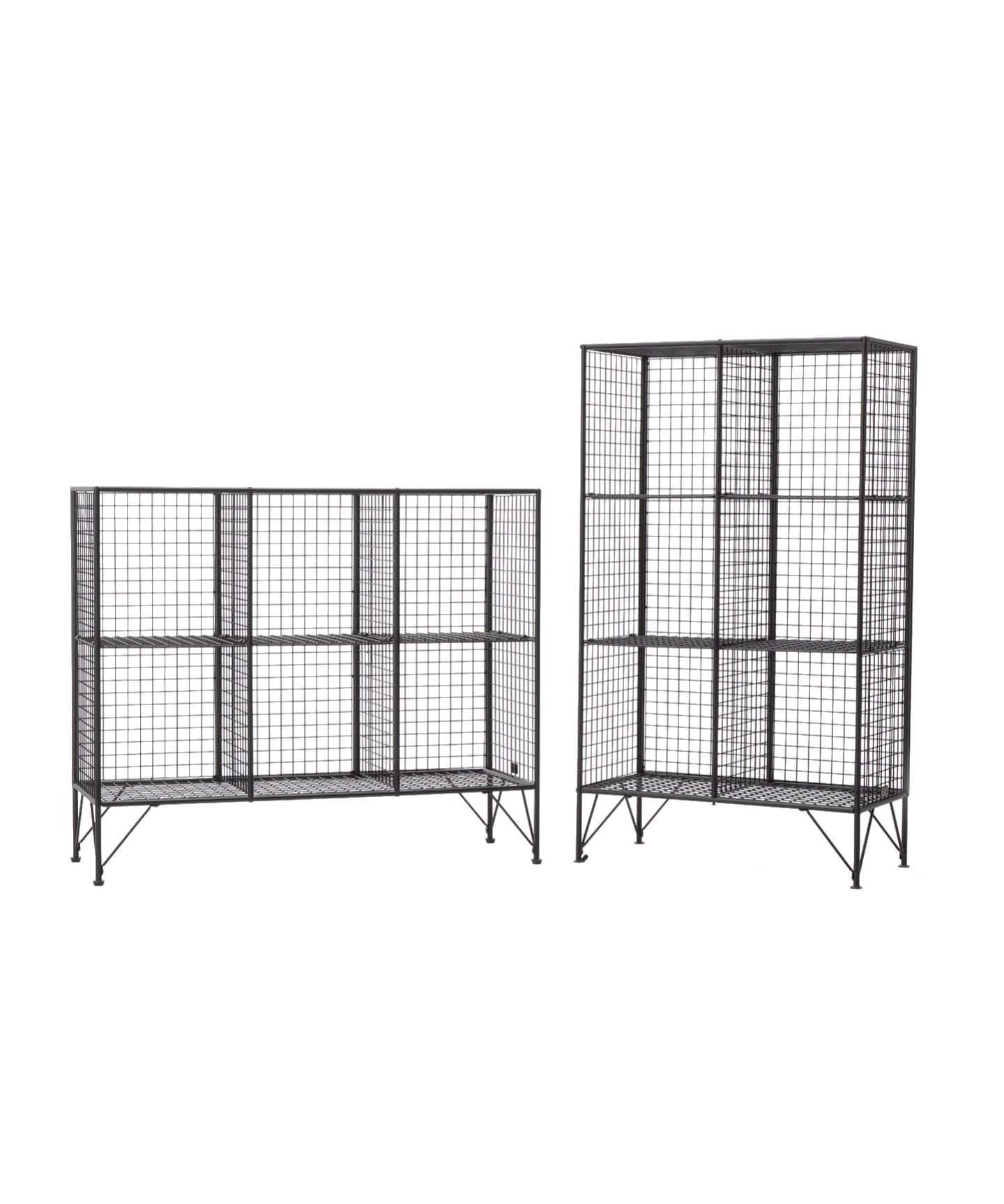 スチールラック・メタルラック PAXTON MESH RACK 9 GRID JOURNAL STANDARD FURNITURE PAXTON MESH RACK 9 GRID