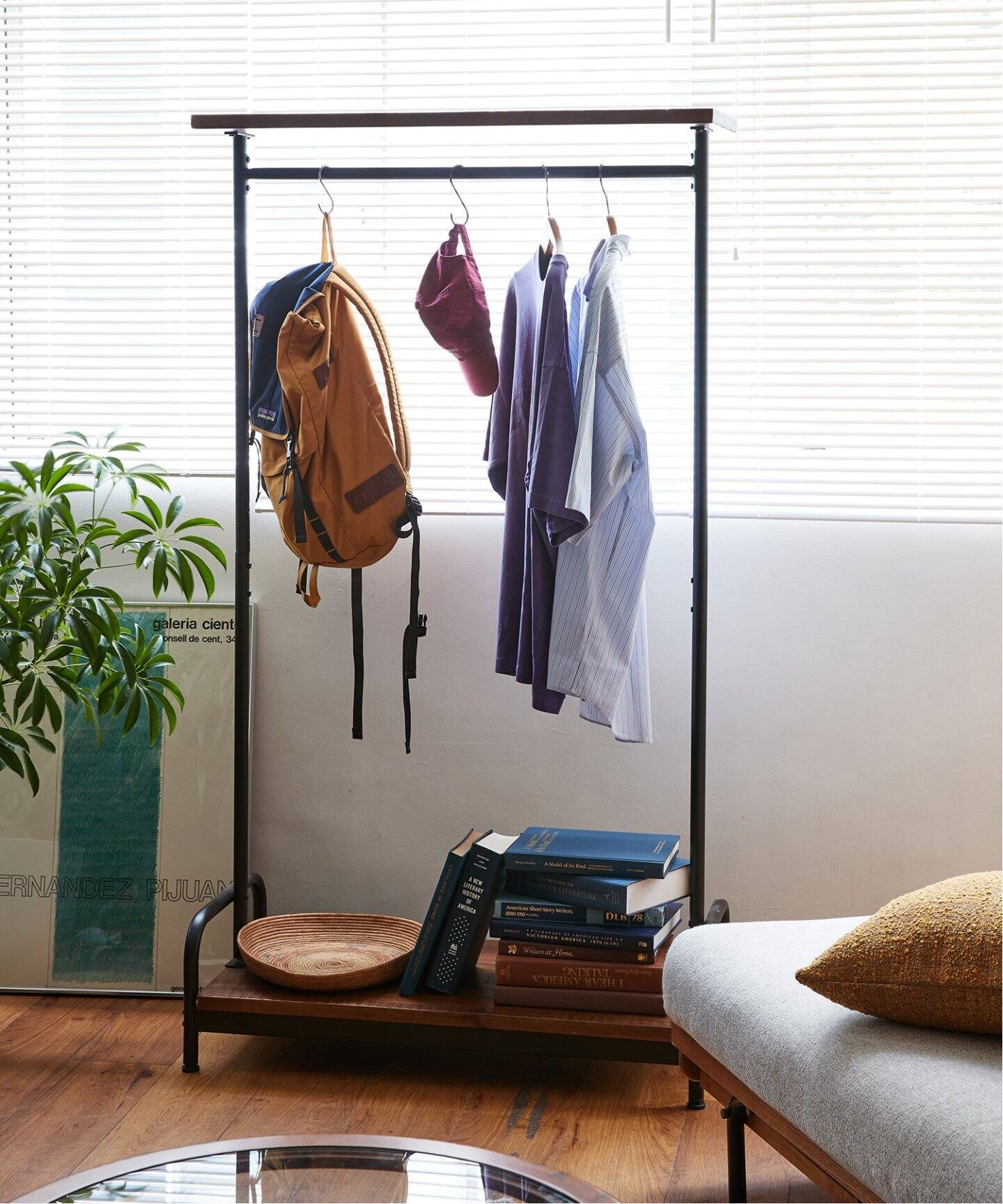 大型商品》GRANDVIEW HANGER RACK グランビューハンガーラック（収納 