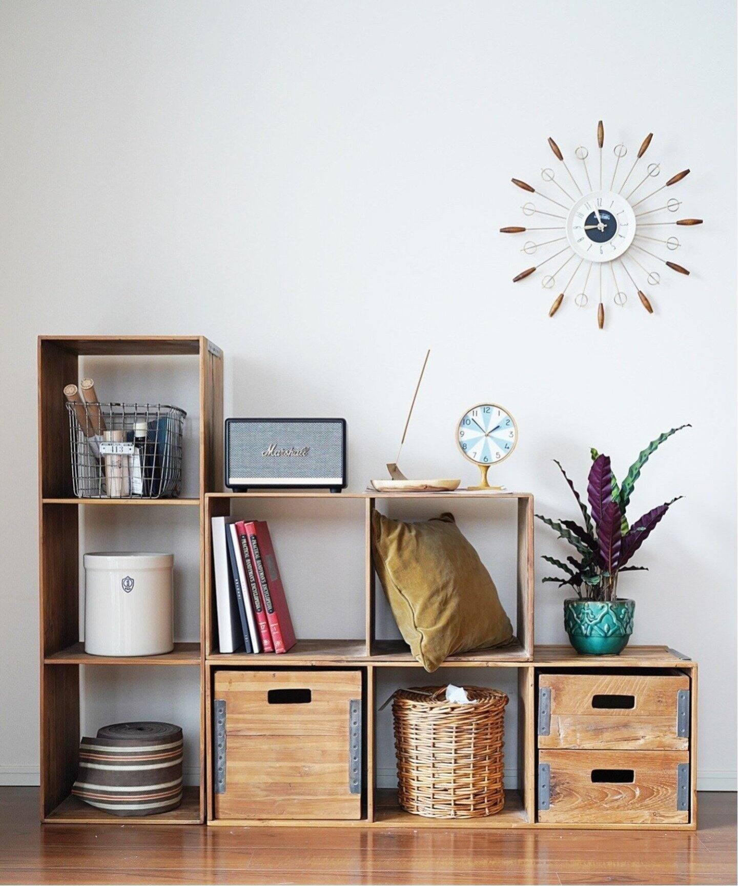 中型商品》TROY OPEN SHELF S トロイオープンシェルフ（収納家具  