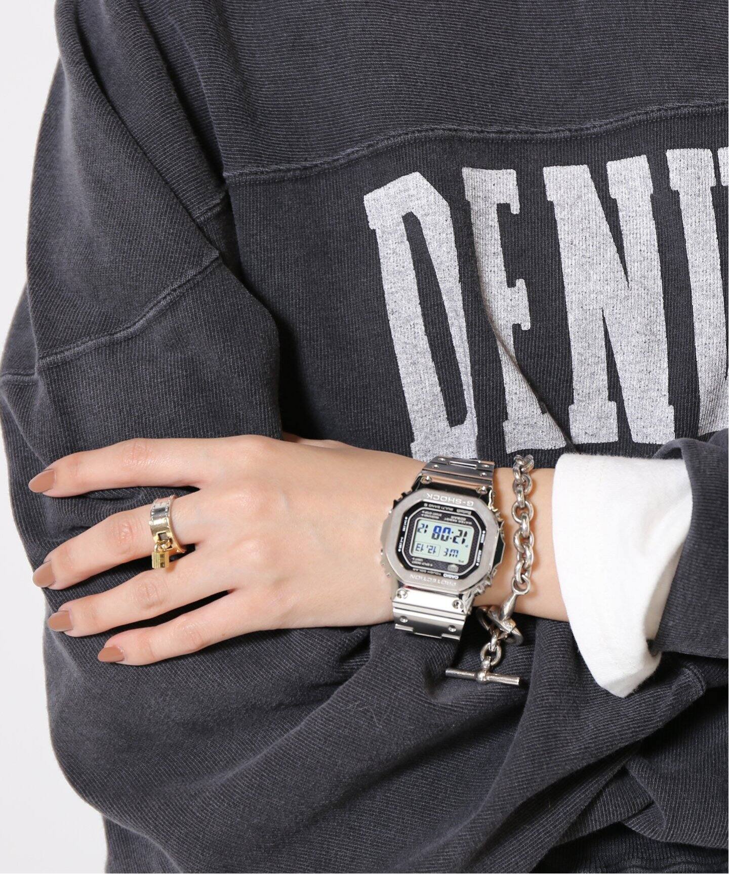 CASIO/カシオ】FULL METAL B 5000 SILVER（新品）｜MUSE de Deuxieme  