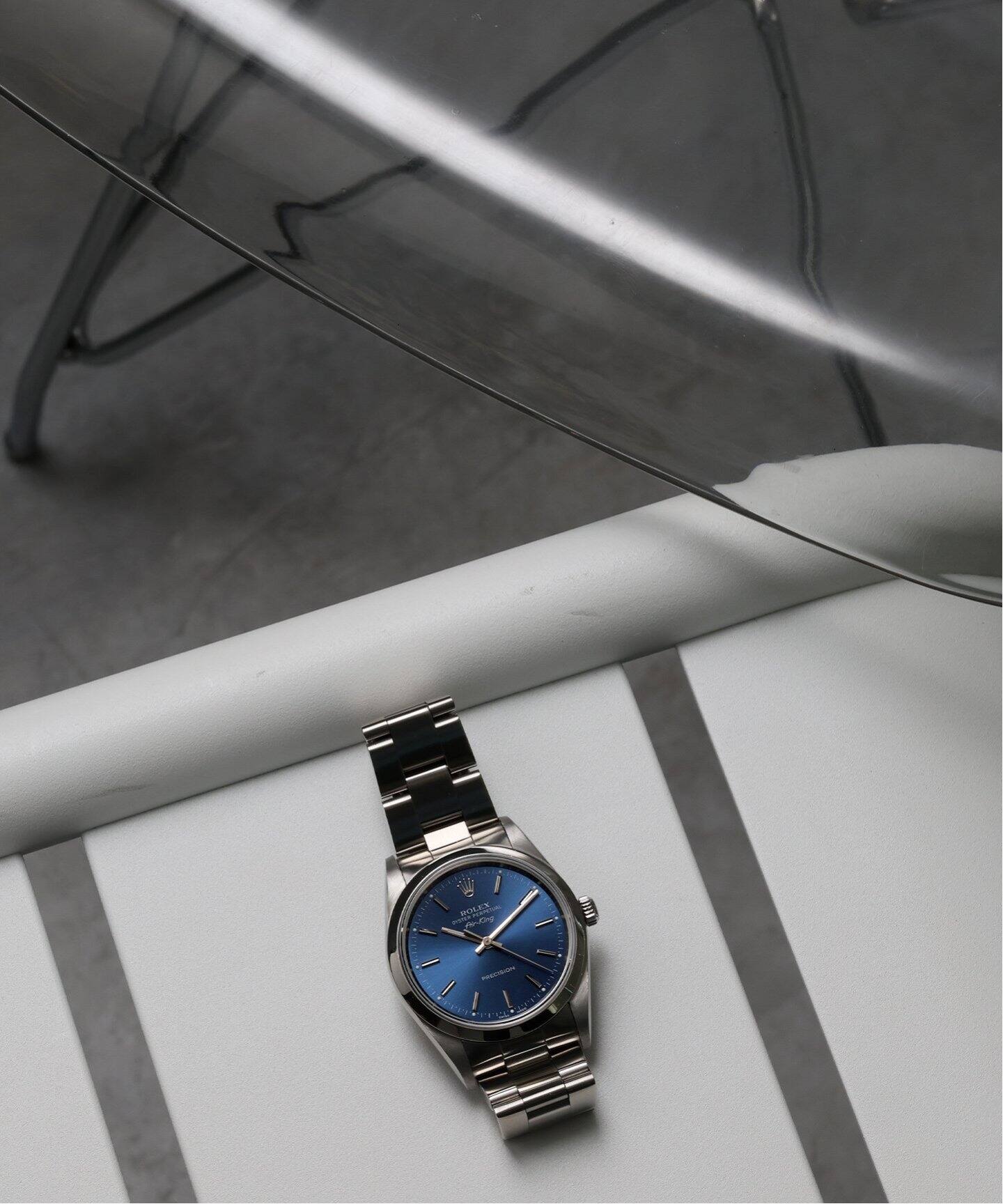 ROLEX / ロレックス】Oyster Air-king Blue dial（ヴィンテージ