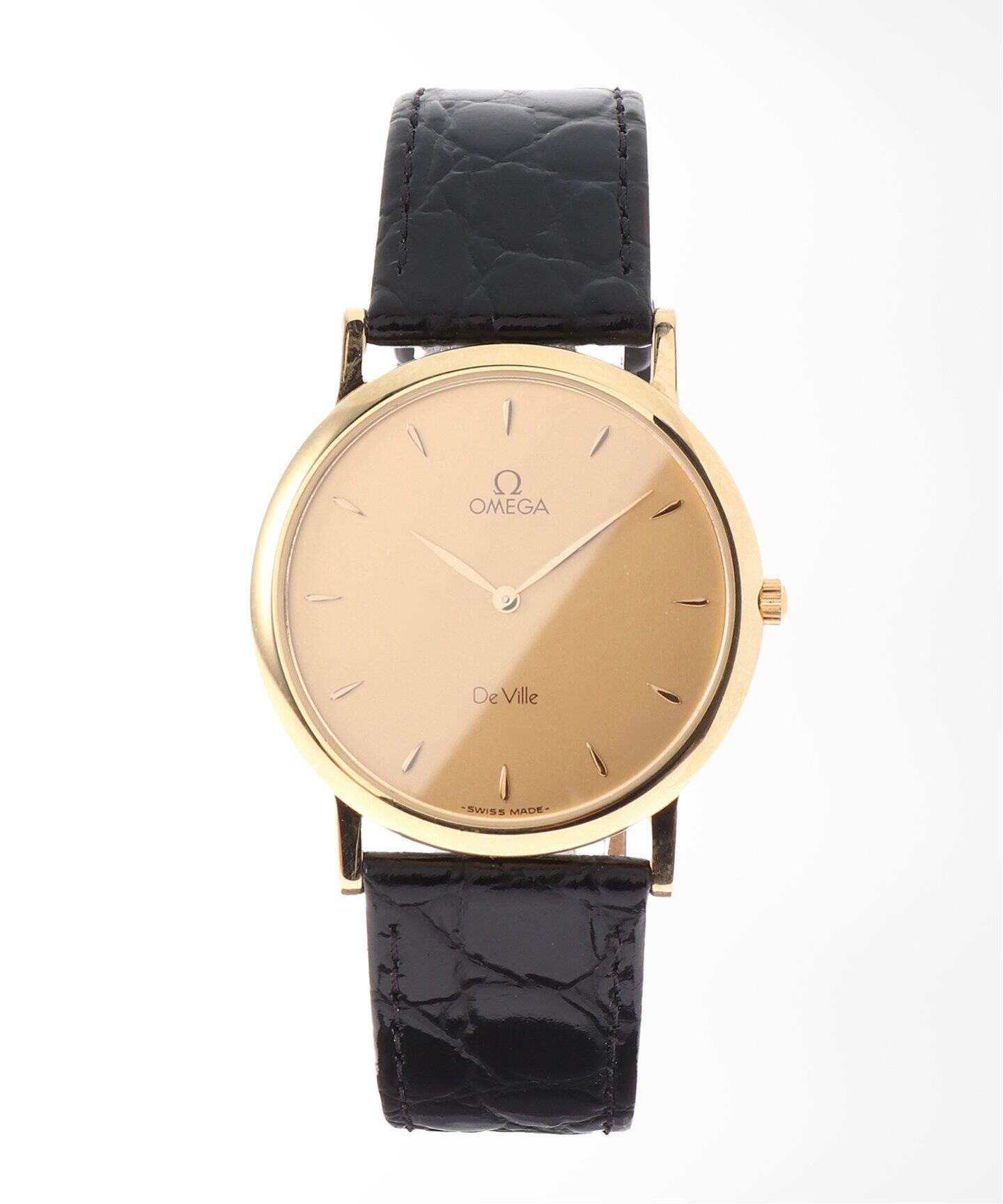 OMEGA / オメガ】De ville 18K Quartz（ヴィンテージ）｜HIROB（ヒロブ 
