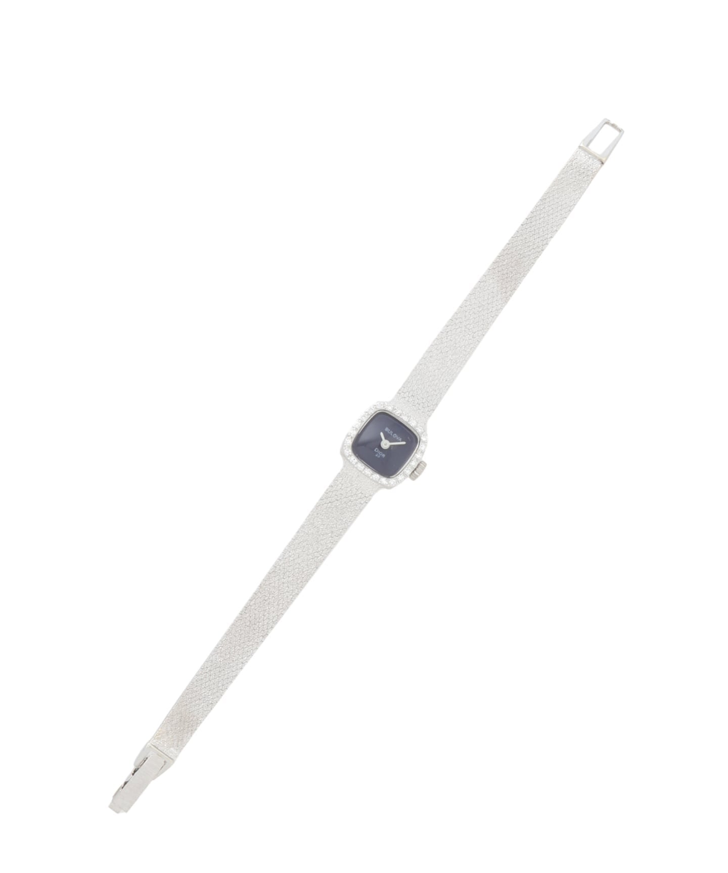 Dior BULOVA Square / Integrated 14K WG Diamond（ヴィンテージ