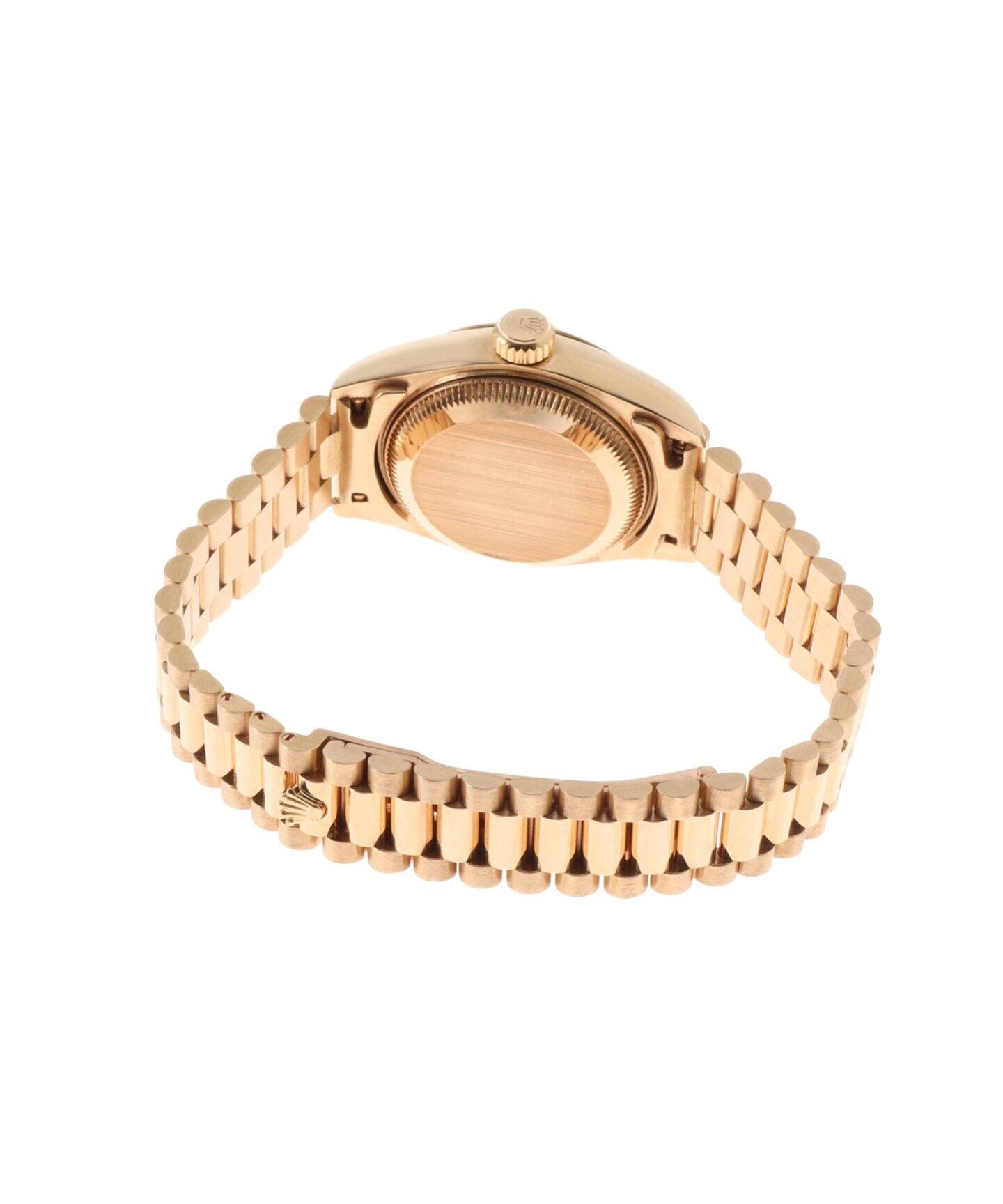 ROLEX / ロレックス】Oyster Datejust all gold 10P（ヴィンテージ
