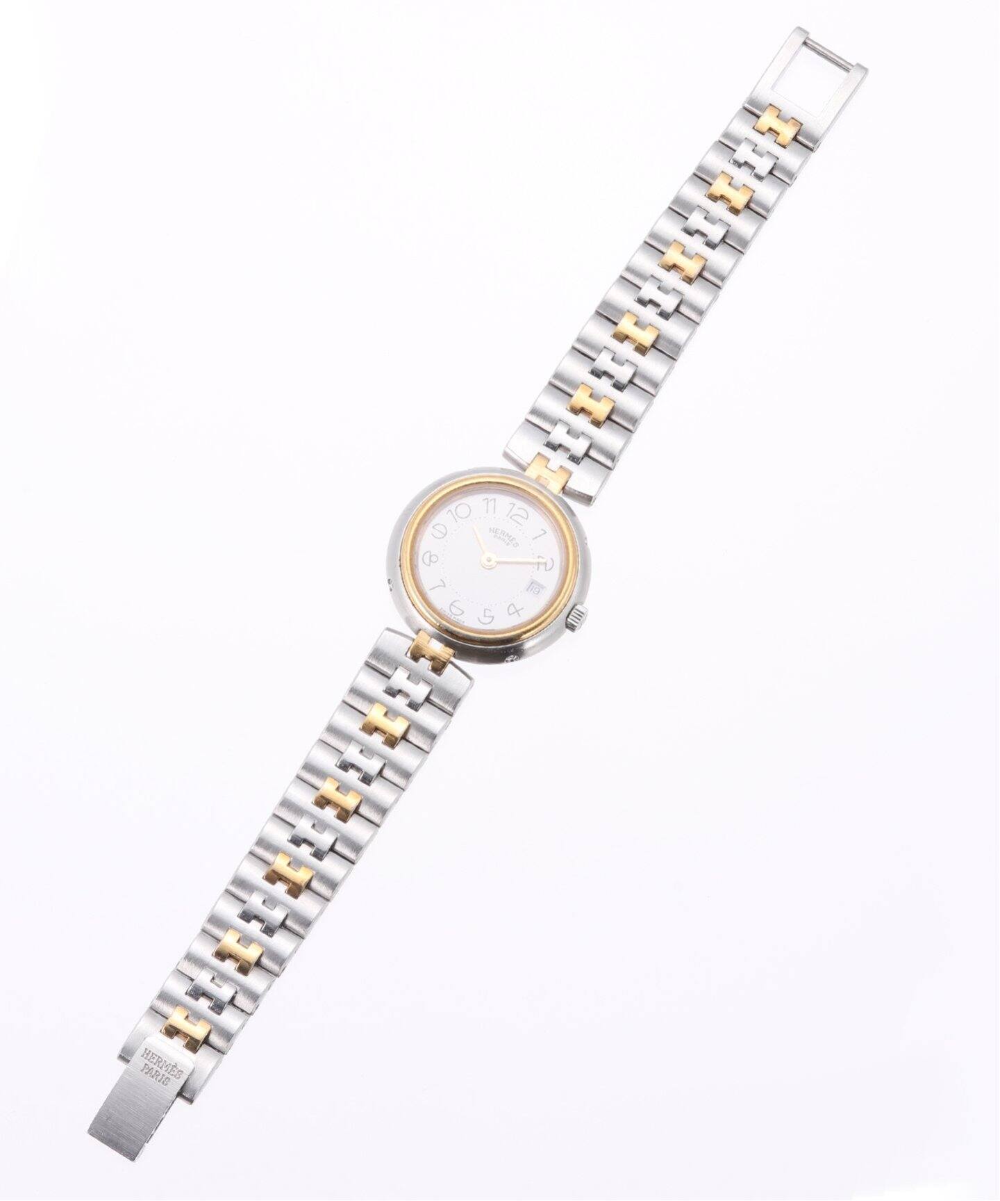 HERMES / エルメス】Profile combination gray dial