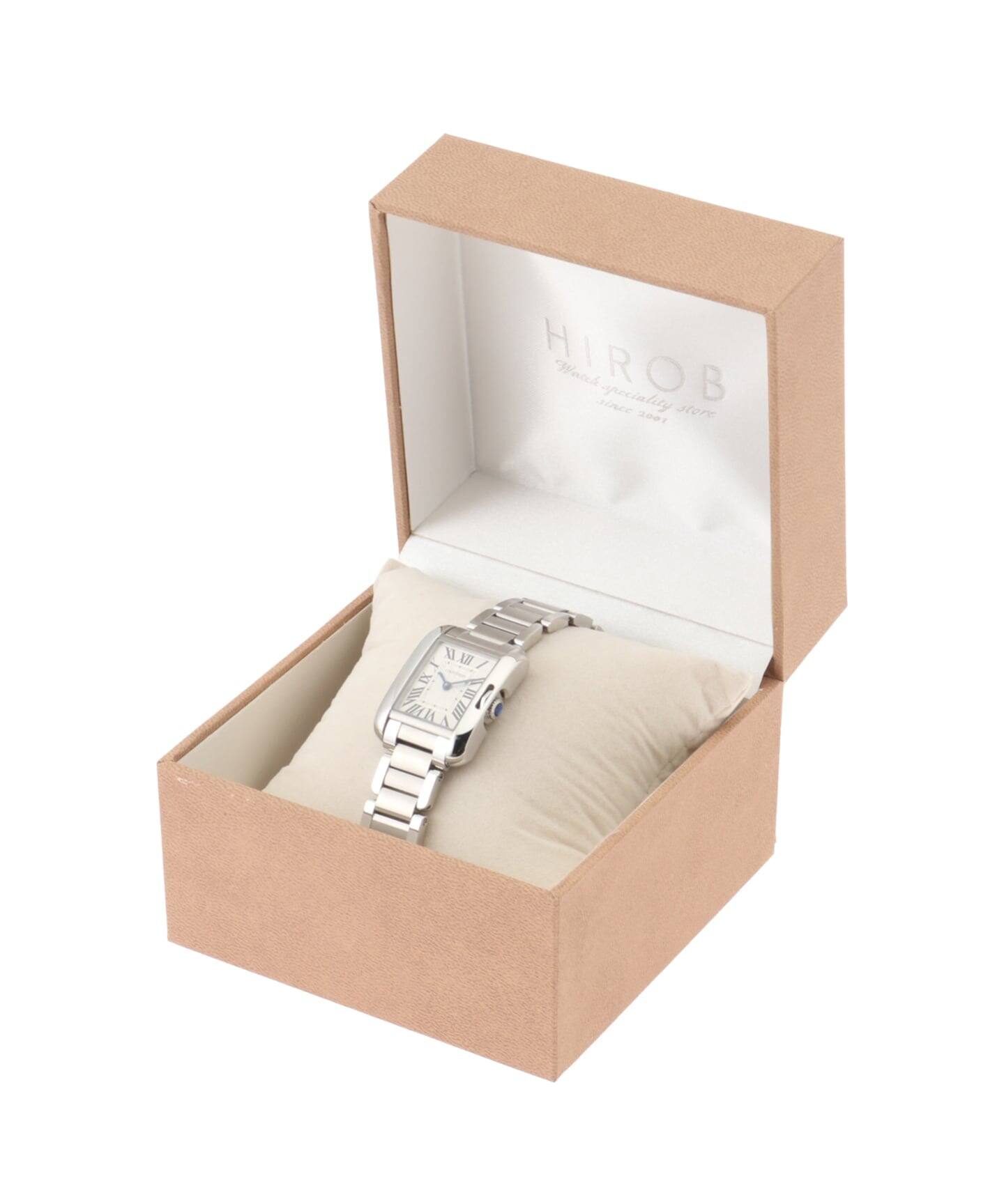 hirob購入 mastdecartier tank カルティエ シルバー Cartier / カルティエ】must de Cartier Tank XL Date arabic / Silver