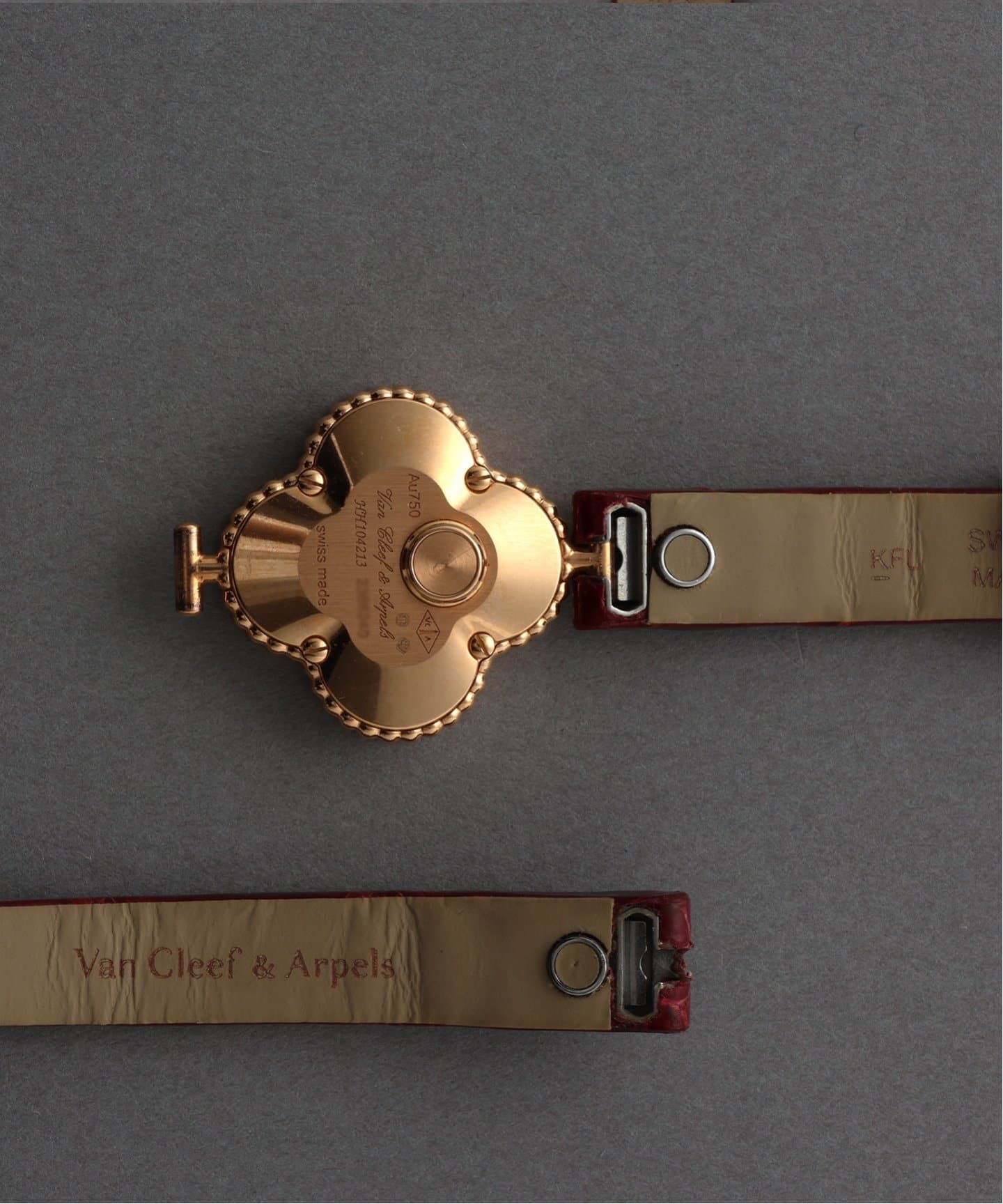 Vancleef&arpels 時計用 ストラップ ベルト　尾錠付き Vancleef&arpels 時計用 ストラップ ベルト 尾錠付き