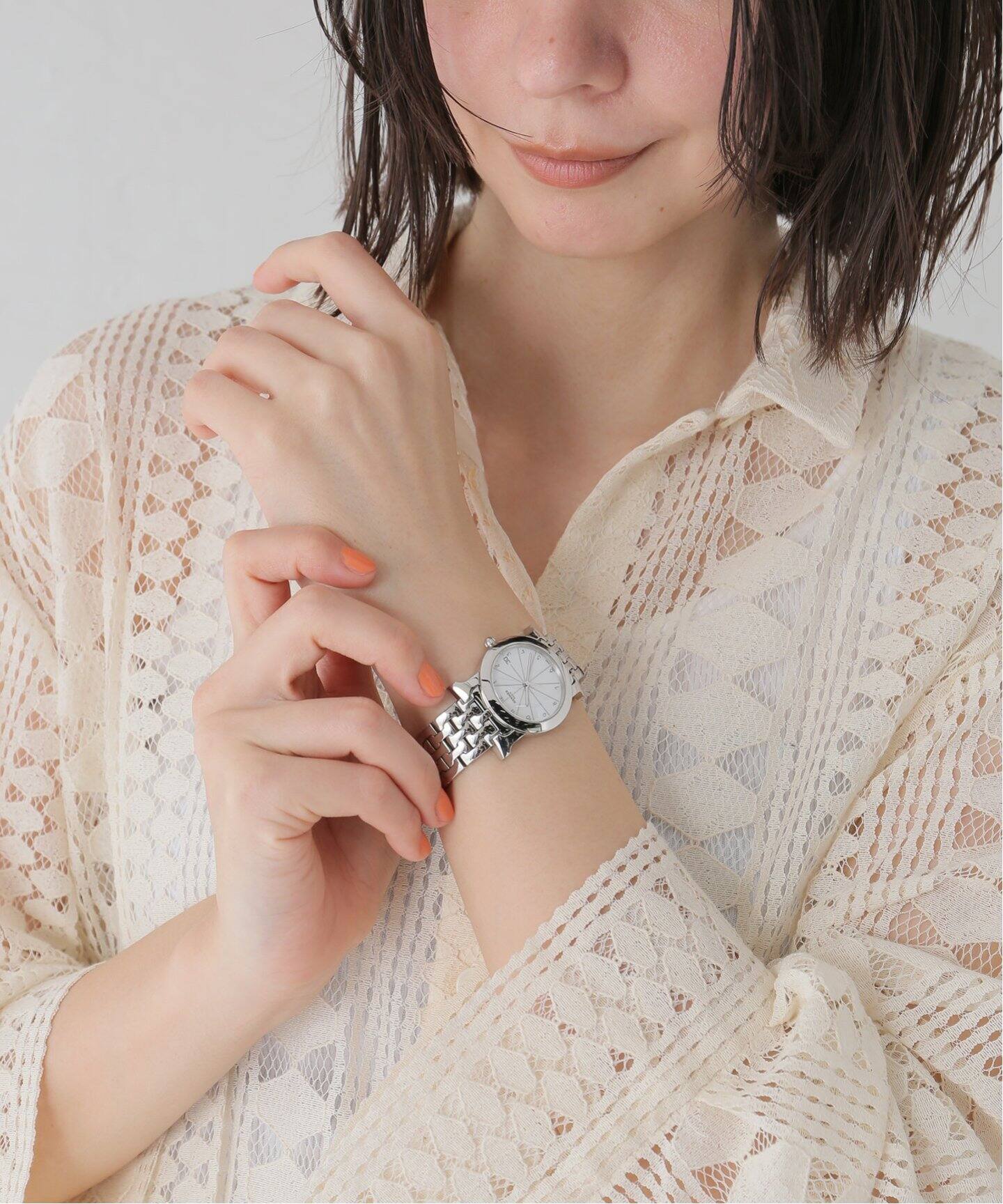 エルメス　ヴィンテージ　シルバー Hモチーフ　7号 HERMES / エルメス】H Watch Ronde / Bracelet（ヴィンテージ