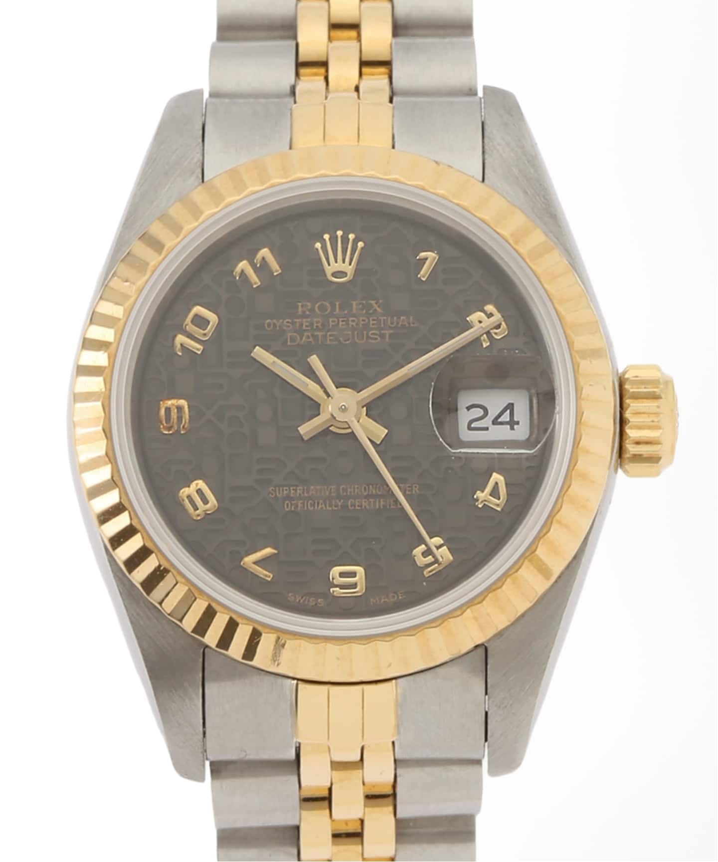 ROLEX Oyster Datejust Combination / Black computer（ヴィンテージ