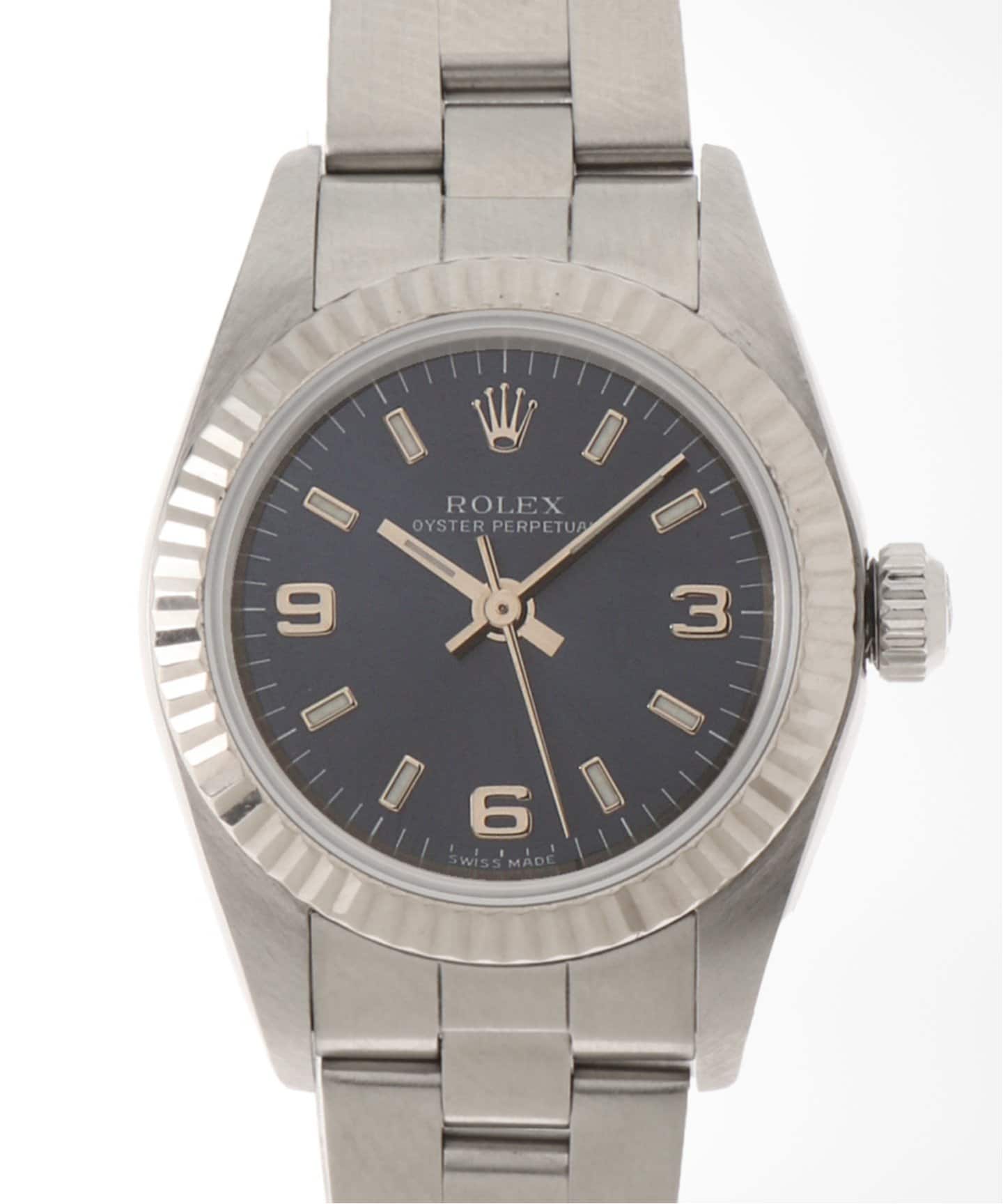 ROLEX / ロレックス】Oyster Perpetual Blue arabic