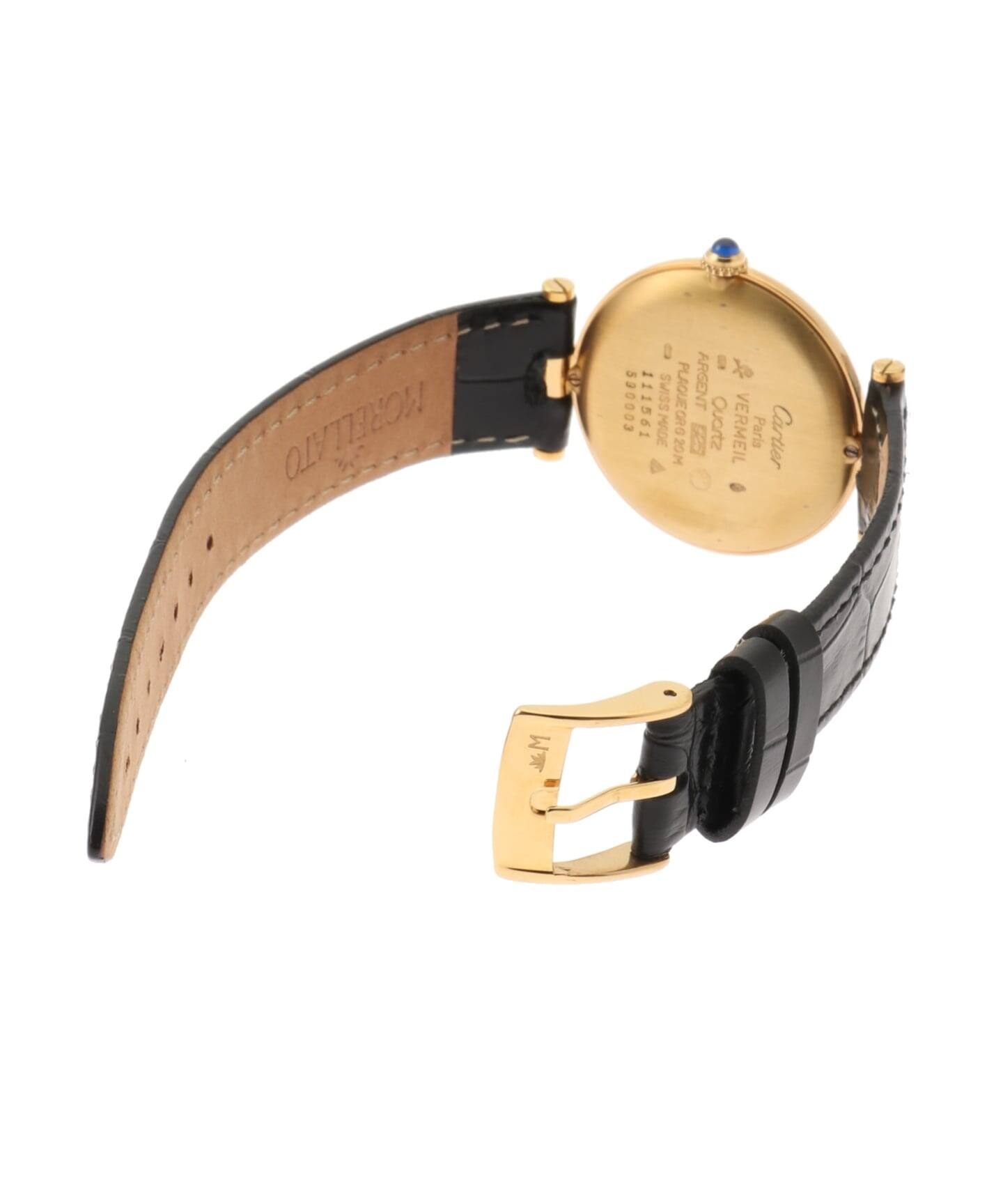 Cartier ゴールド ラウンド 時計　must de Cartier Cartier / カルティエ】must de Cartier Vendome LM Diamond