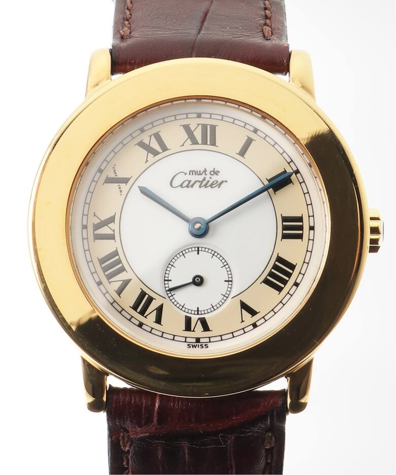 Cartier / カルティエ】must de Cartier Rond LM small second