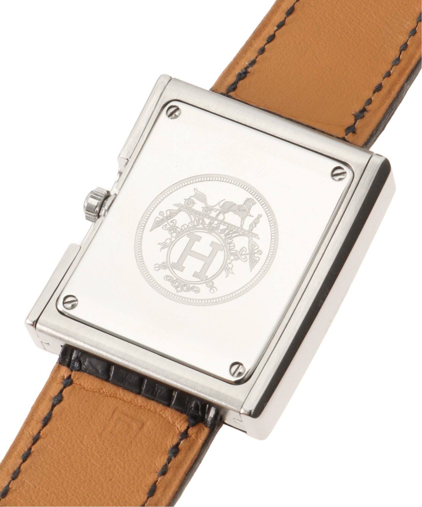HERMES Belt Watch / Crocodile leather（ヴィンテージ）｜HIROB