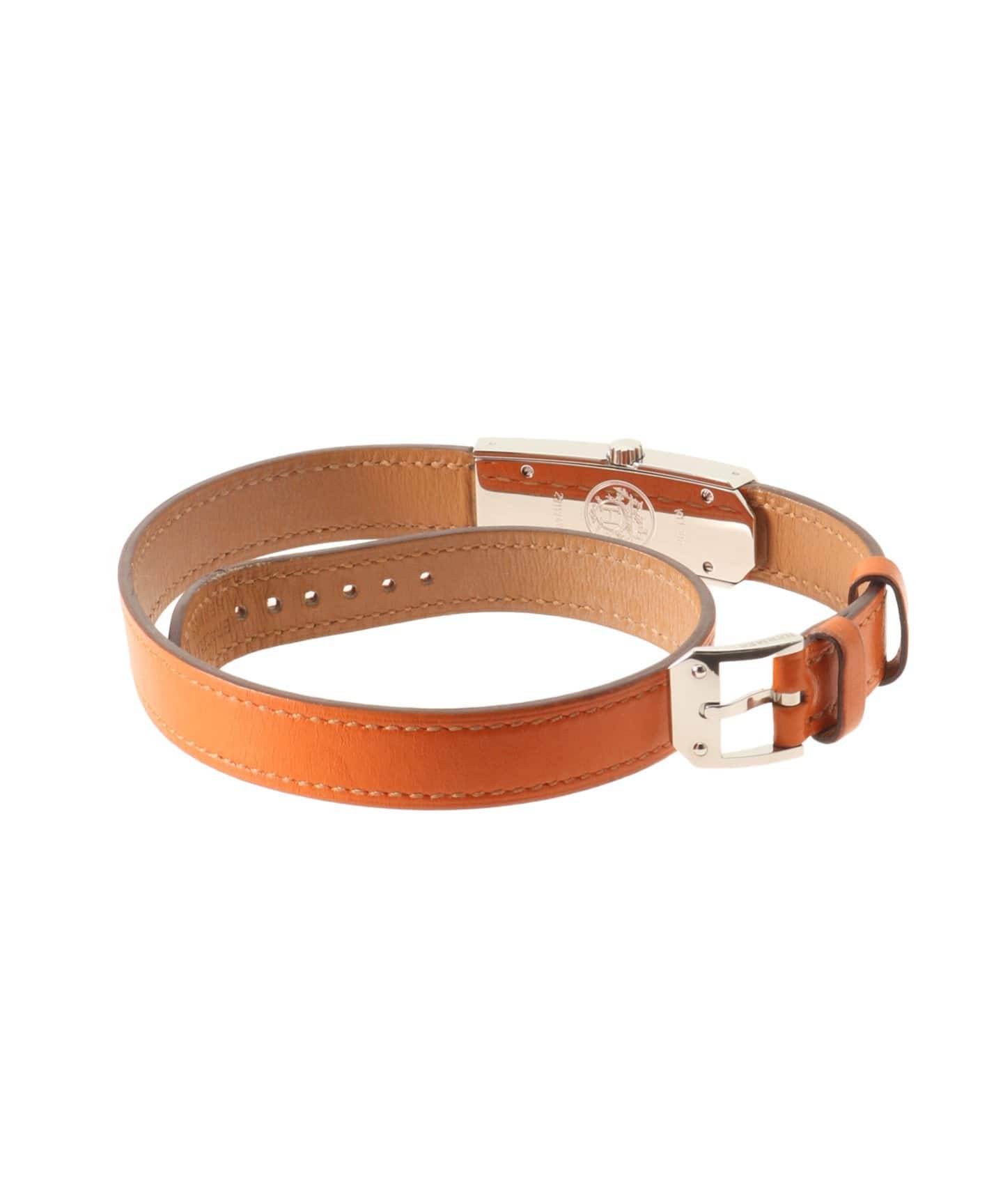 HERMESオレンジベルト⭐︎ ケリー2 ドゥブルトゥール 二重ベルト HERMES Kelly2 Doubletour / Orange（ヴィンテージ）｜HIROB