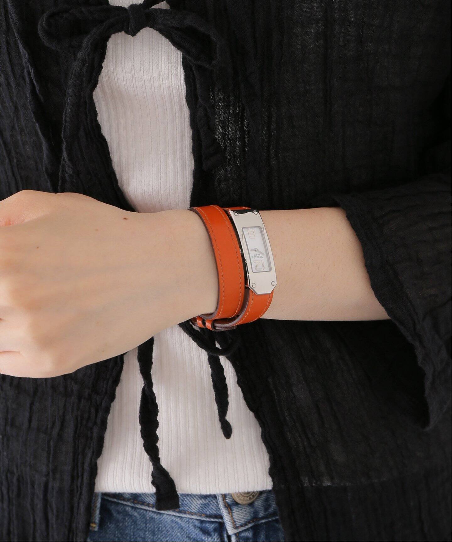 HERMES Kelly2 Doubletour / Orange（ヴィンテージ）｜HIROB