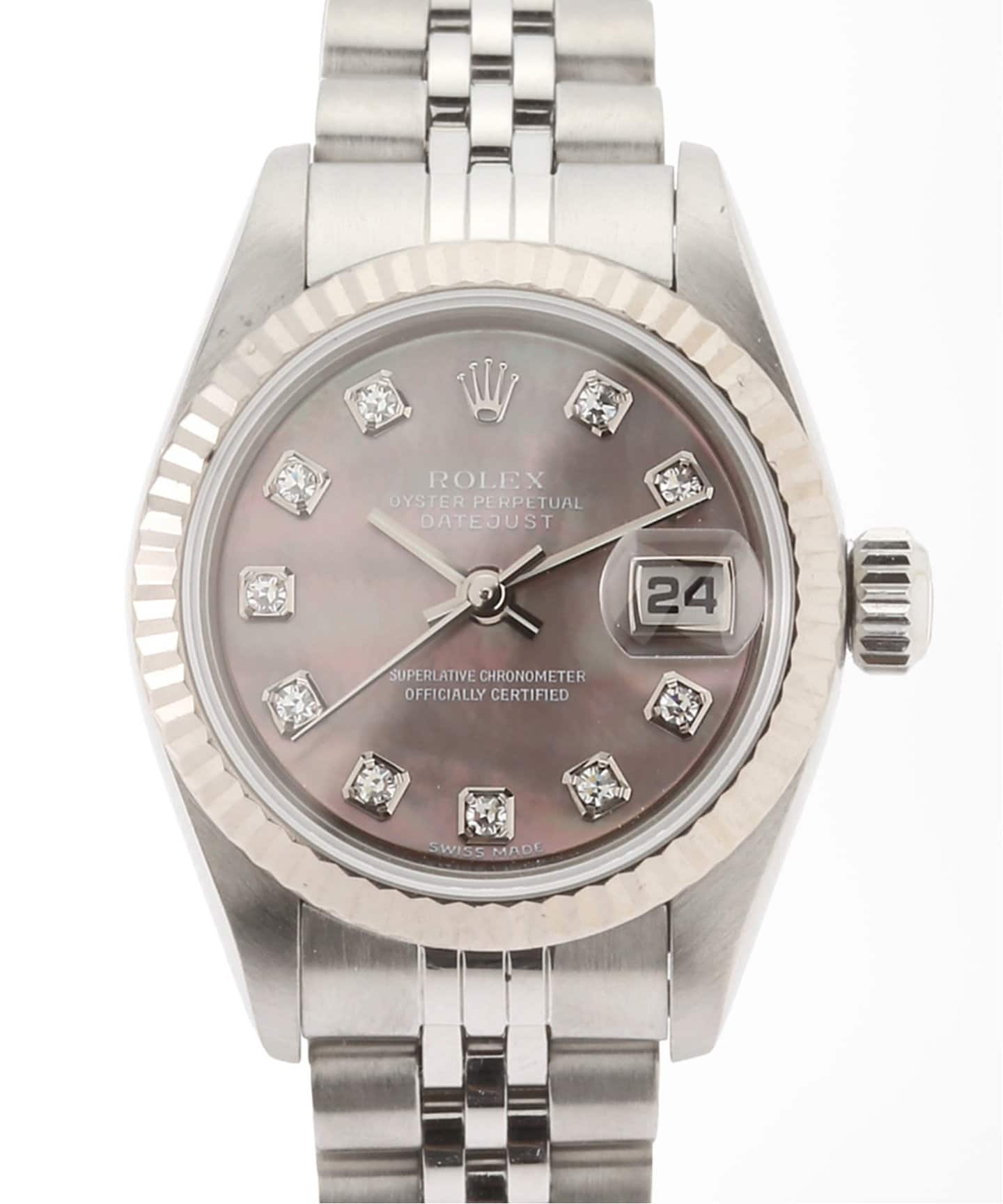 ROLEX Oyster Datejust Black shell 10point（ヴィンテージ）｜HIROB
