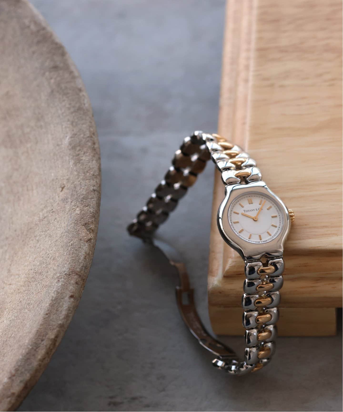 Tiffany&Co.】ヴィンテージ ティファニー ティソロ クロノグラフ