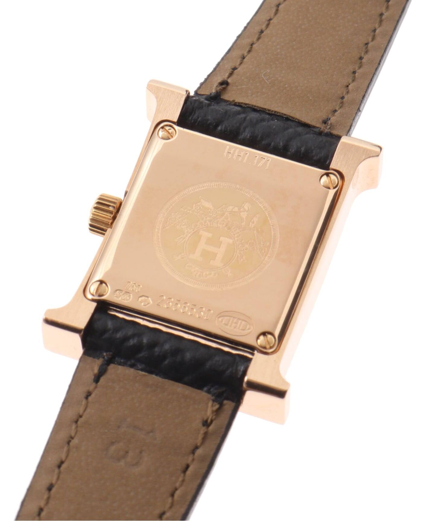 9147 美品 HERMES エルメス Hバックル 本革 レザー バイカラー 2連 