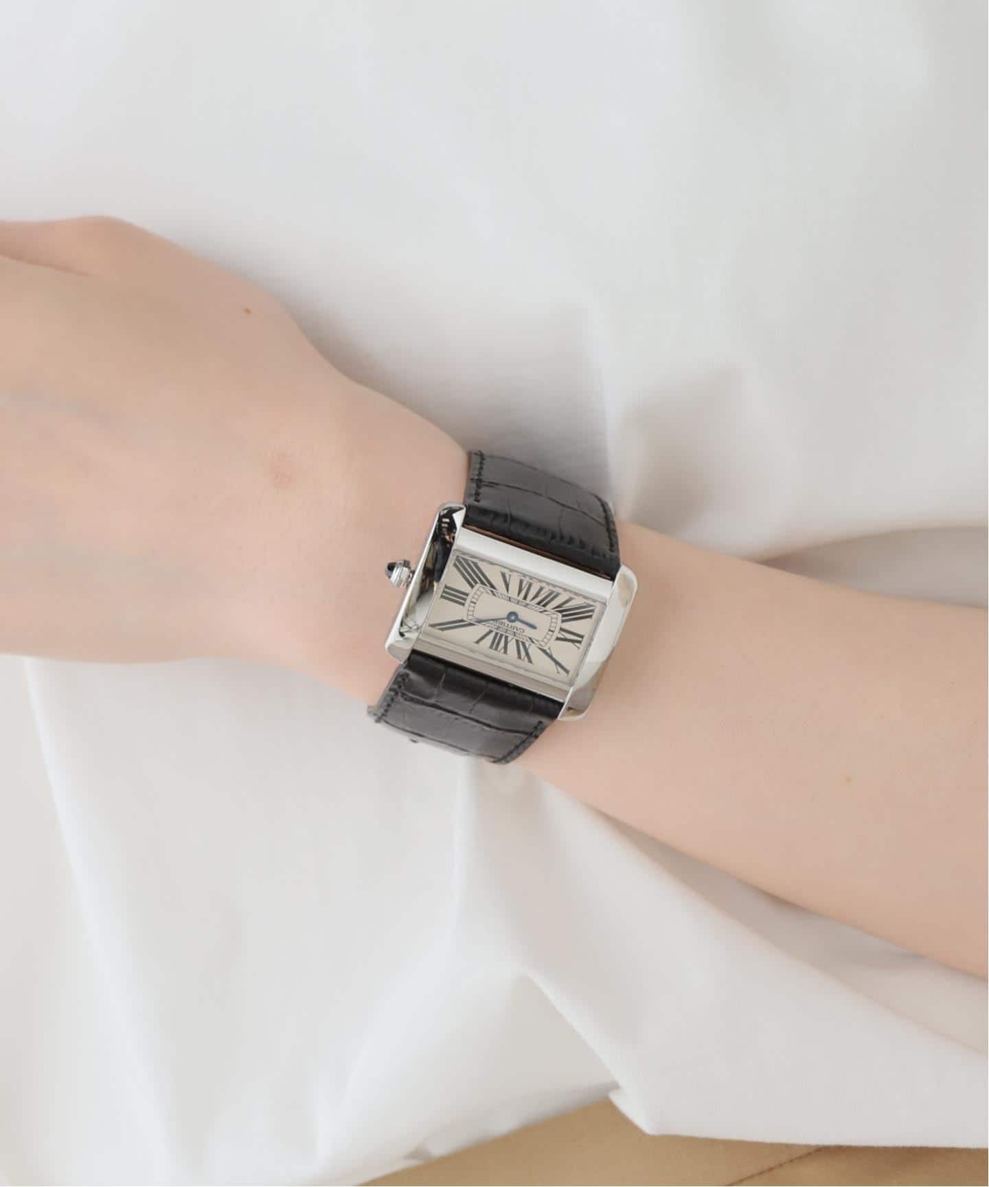 Cartier Tank Divan LM Quartz（ヴィンテージ）｜HIROB（ヒロブ）の