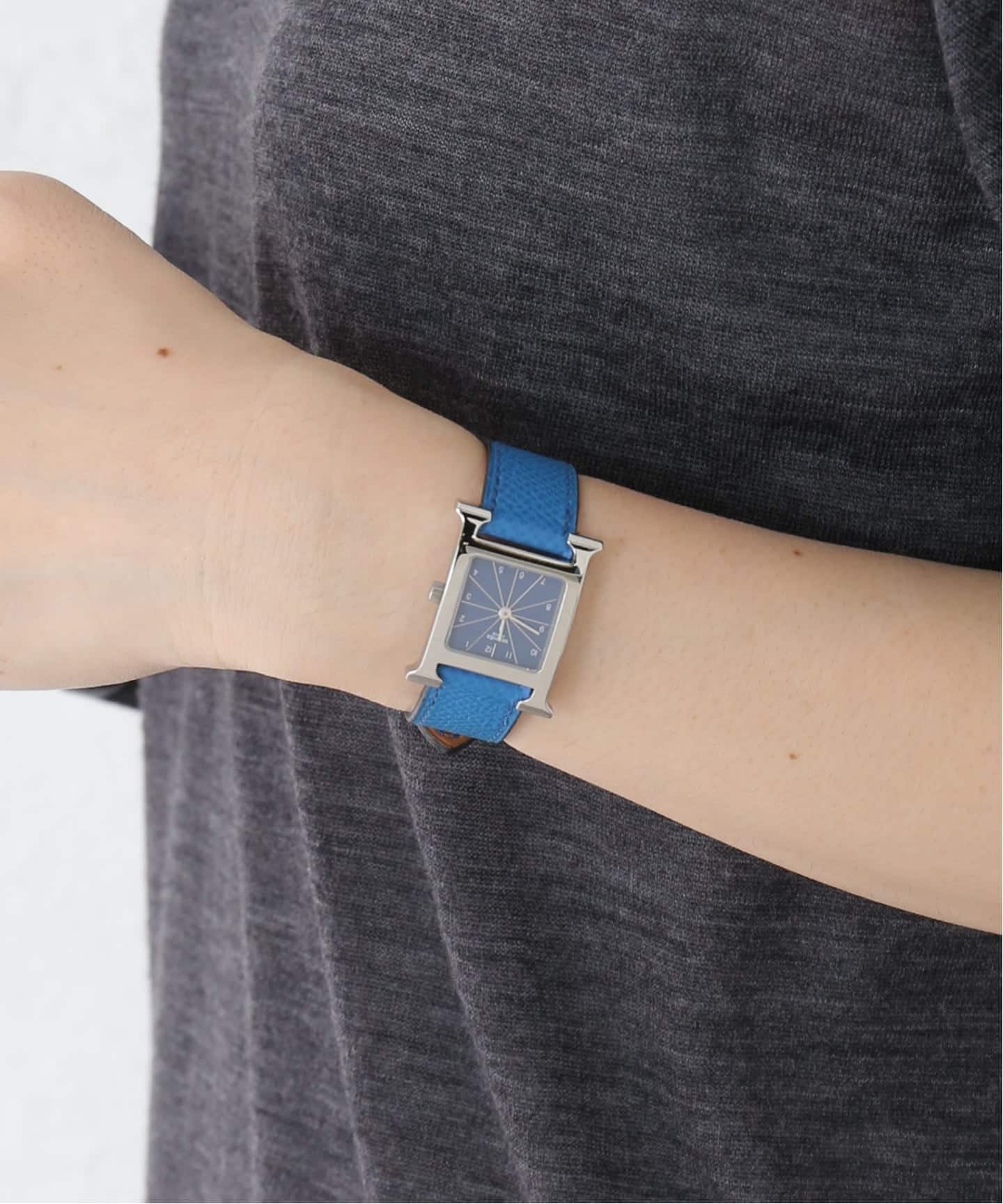 HERMES H Watch Blue（ヴィンテージ）｜HIROB（ヒロブ）の通販