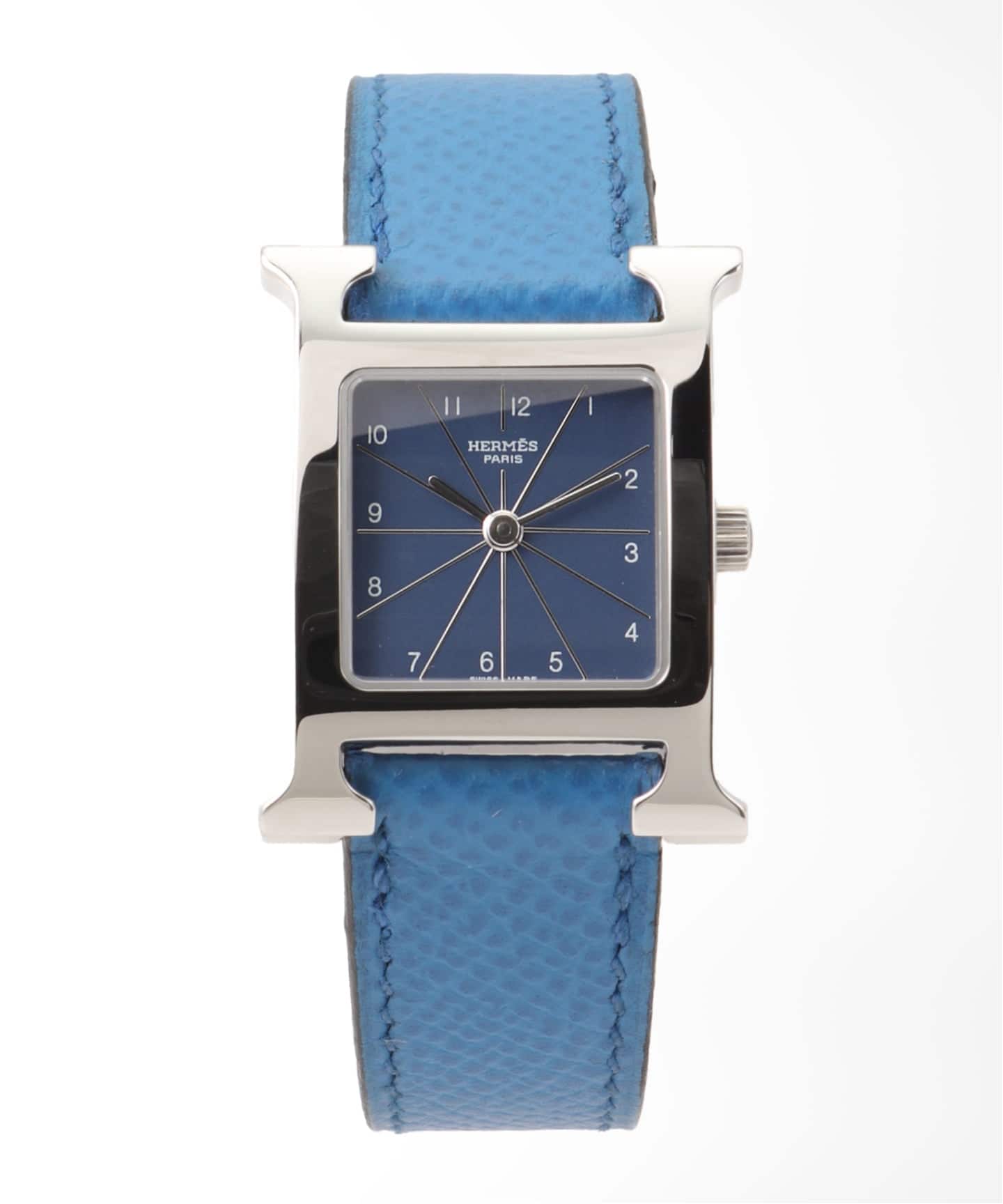 HIROB HERMES ステンレススチール腕時計 HERMES H Watch Blue（ヴィンテージ）｜HIROB（ヒロブ）の通販