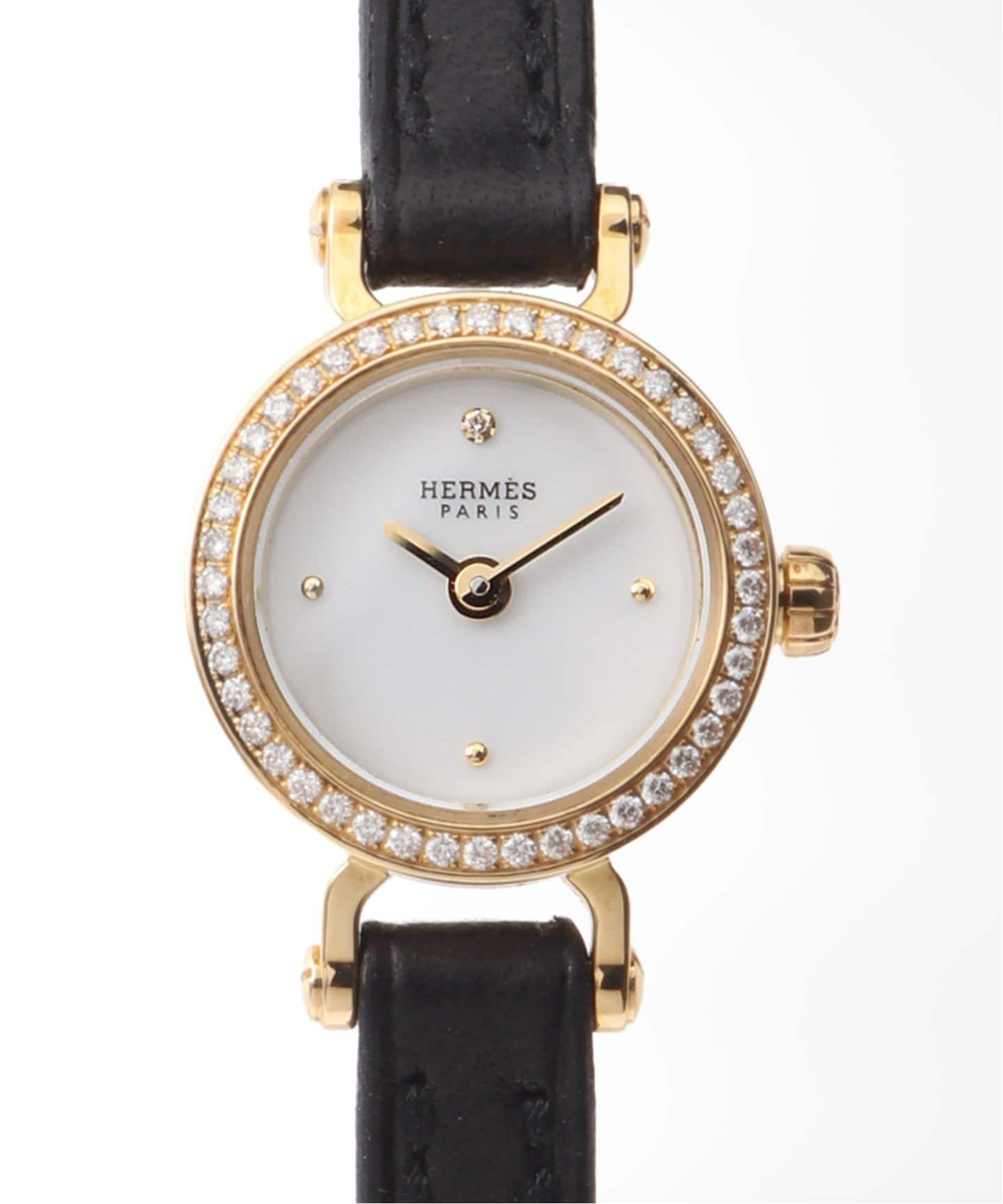 HERMES時計 HERMES / エルメス】Faubourg 18K / Diamond（ヴィンテージ）｜HIROB