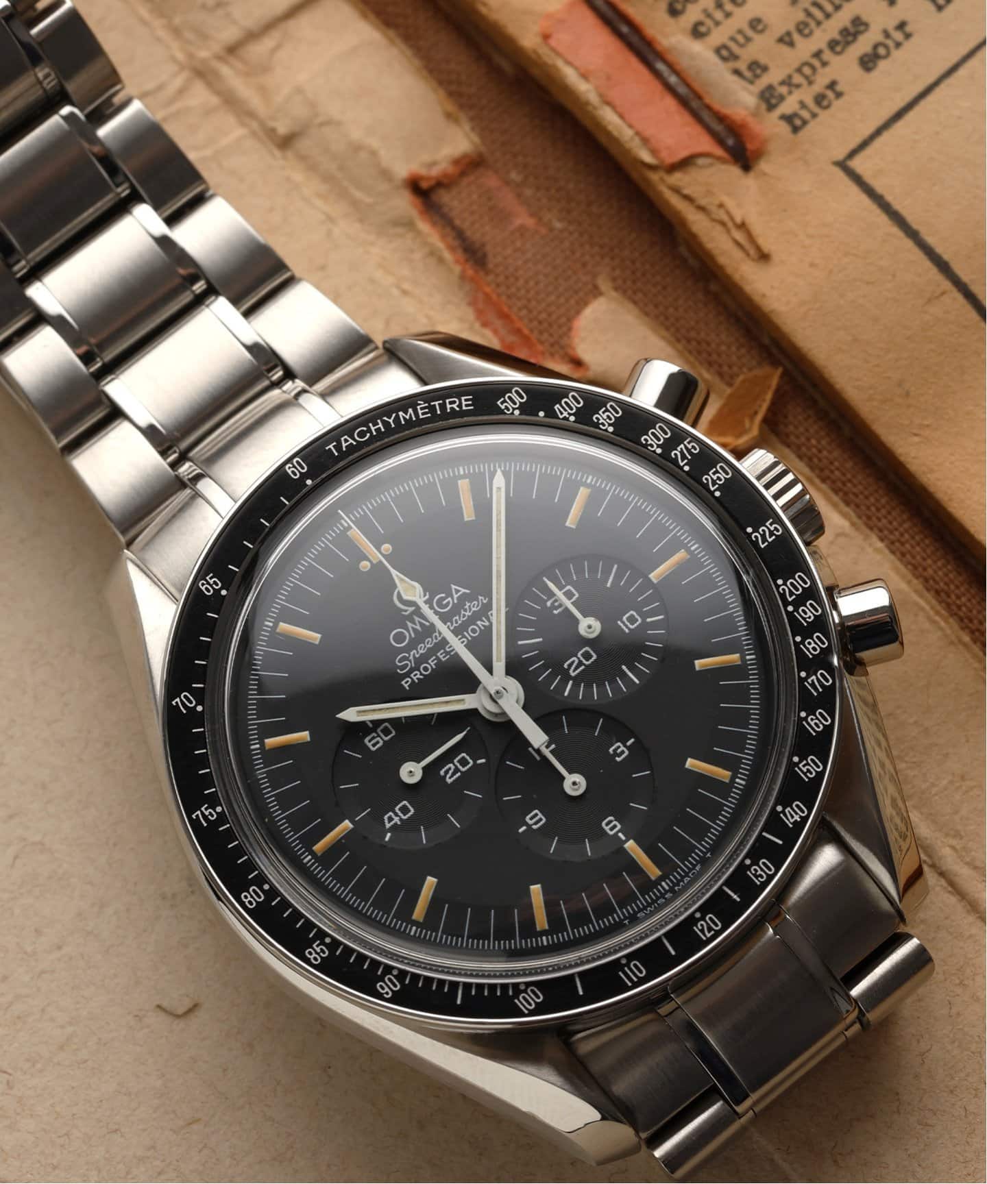 ビンテージ　メトロポリタン美術館　カメオ　カフス　ブラック　ゴールド　レア OMEGA Speedmaster Professional Moon watch 3572.50 6th