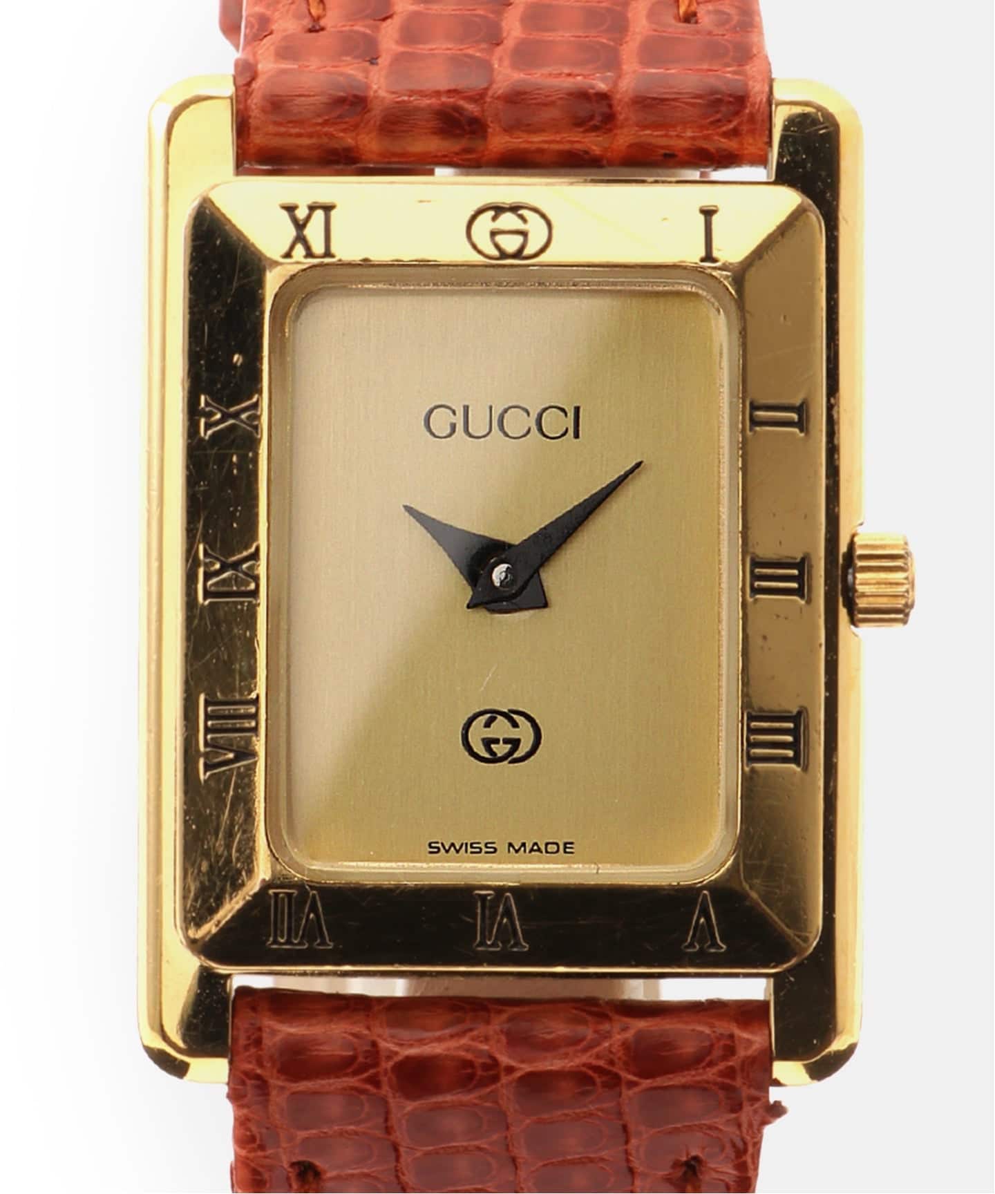 【稼働品】 GUCCI グッチ ヴィンテージ 腕時計 4200L ゴールド 金 GUCCI 4200L（ヴィンテージ）｜HIROB（ヒロブ）の通販