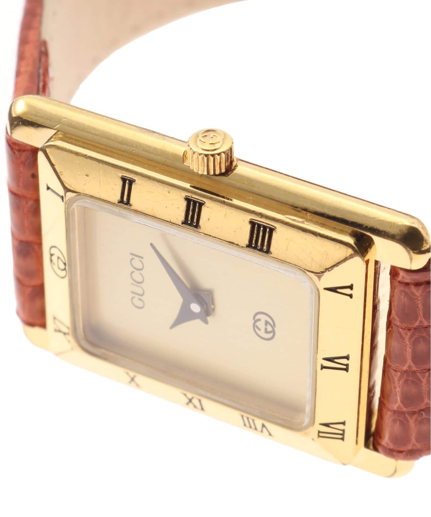 GUCCI時計 4200L 新品電池 稼働品 イエロー ゴールド 2 GUCCI 4200L（ヴィンテージ）｜HIROB（ヒロブ）の通販