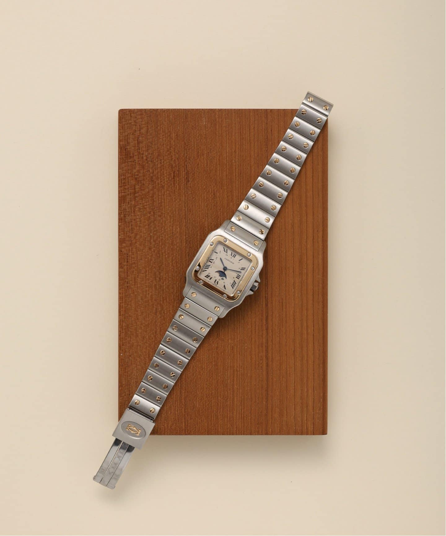 ファーストメカ◆カルテル◆パントン◆スペースエイジ◆昭和 レトロ Cartier Santos Galbee LM Moonphase（ヴィンテージ）｜HIROB