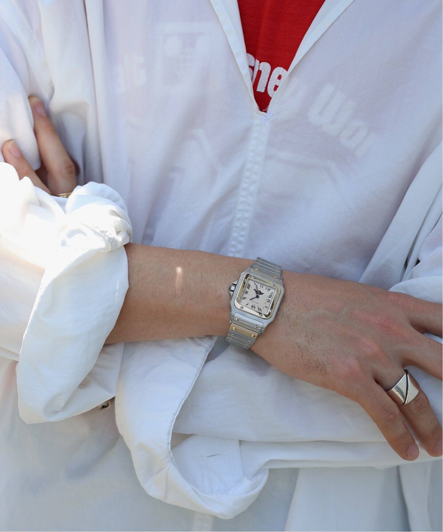 Cartier Santos Galbee LM Moonphase（ヴィンテージ）｜HIROB（ヒロブ