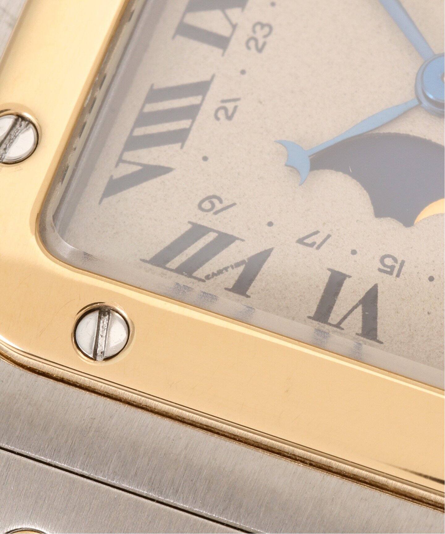 Cartier Santos Galbee LM Moonphase（ヴィンテージ）｜HIROB