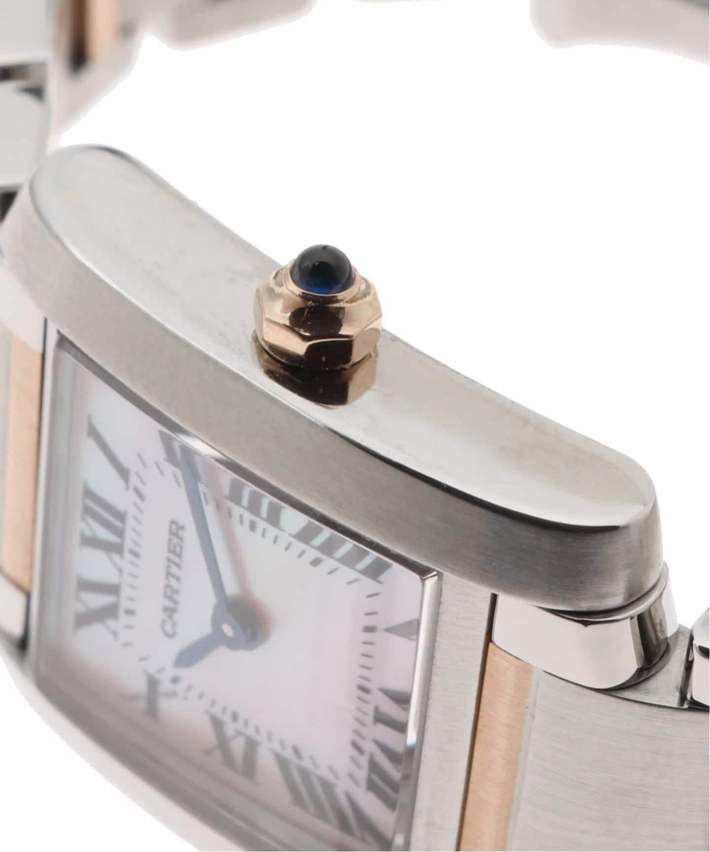 Cartier Tank Francaise SM Pink shell combination（ヴィンテージ