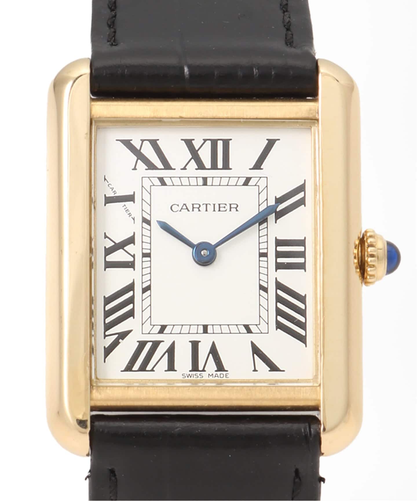 Cartier タンクソロ　sm Cartier Tank Solo SM / 18K YG（ヴィンテージ）｜HIROB（ヒロブ）の
