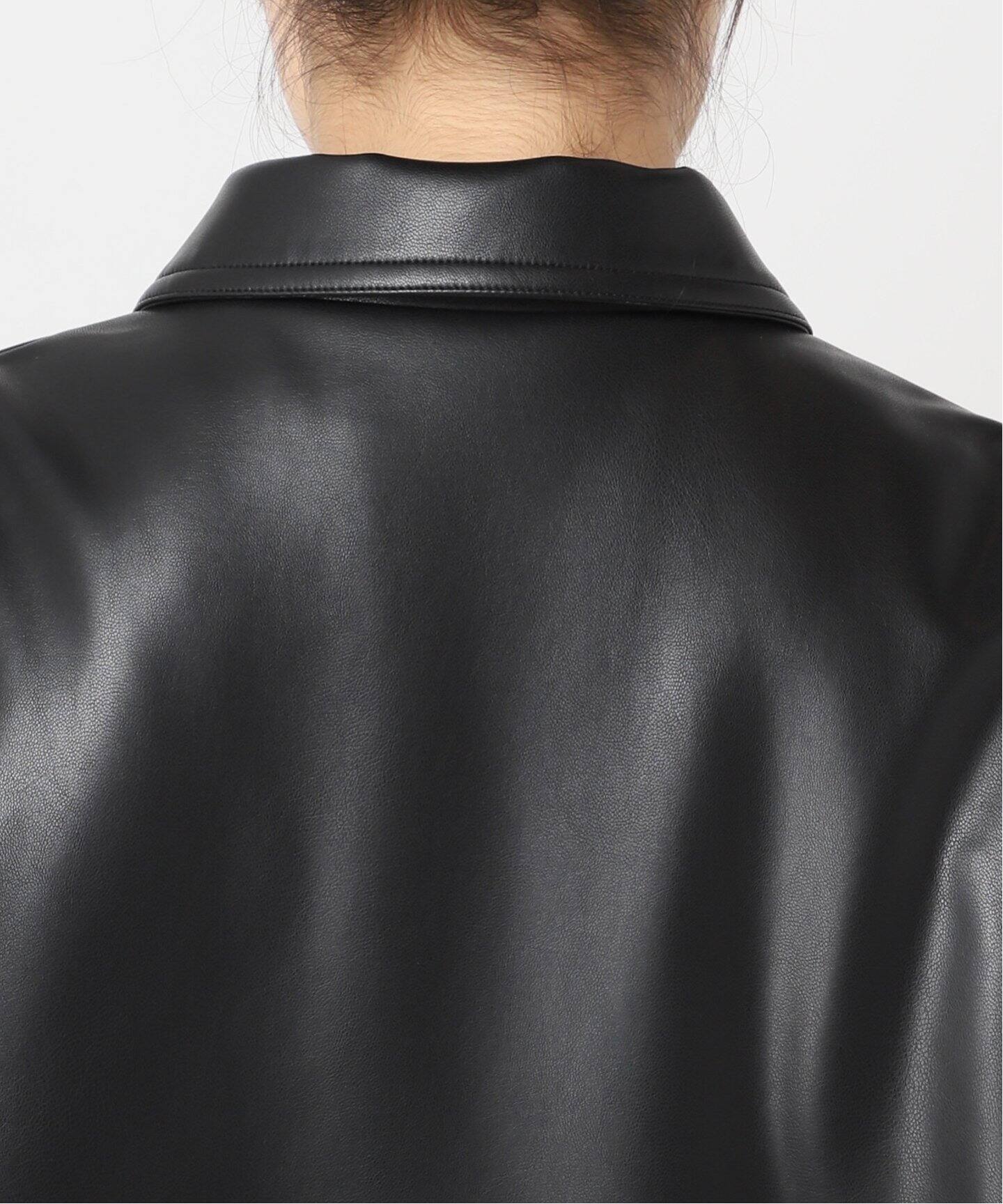 FAUX LEATHER ブルゾン（中綿・キルティング）｜CITYSHOP（シティ  