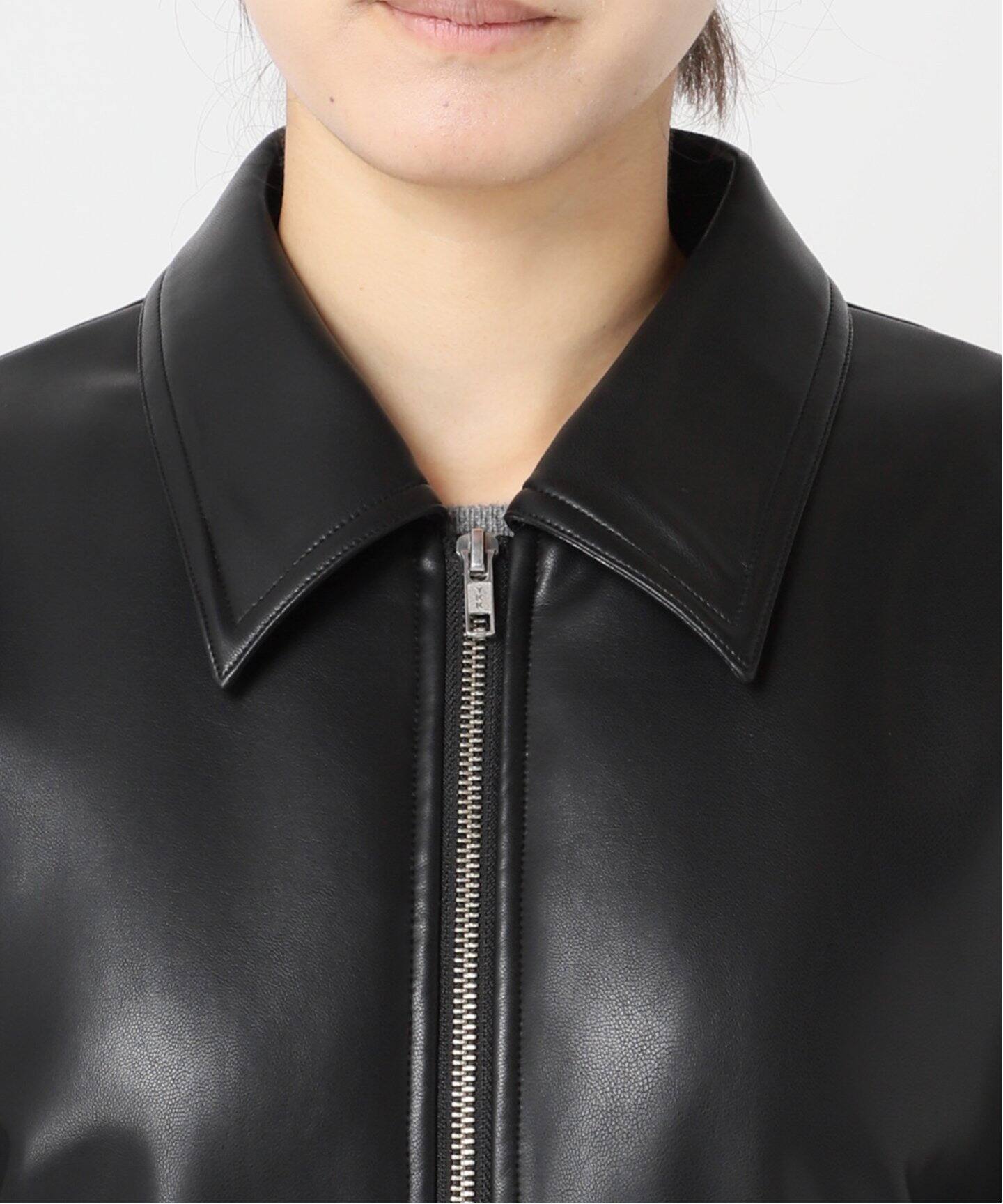 FAUX LEATHER ブルゾン（中綿・キルティング）｜CITYSHOP（シティ  