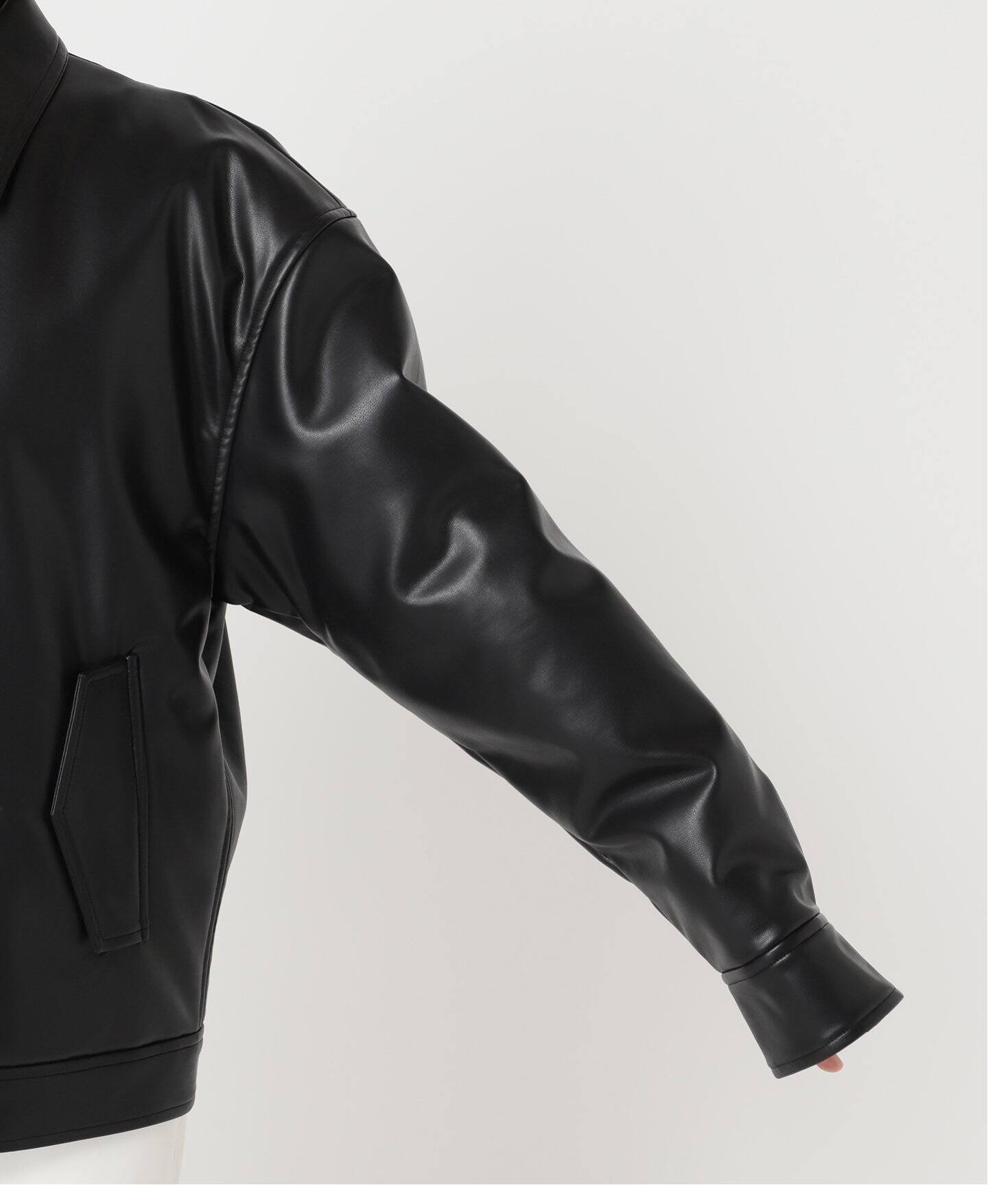FAUX LEATHER ブルゾン（中綿・キルティング）｜CITYSHOP（シティ 