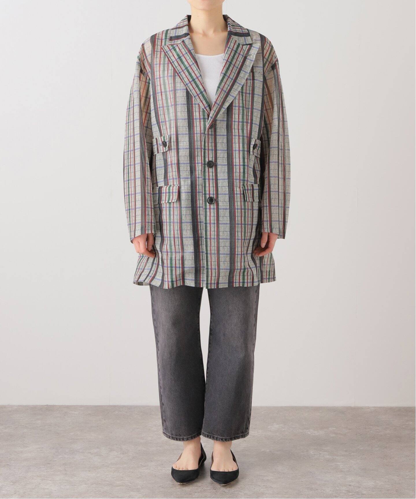 TOGA PULLA/トーガプルラ】Mesh print ジャケット（その他ジャケット
