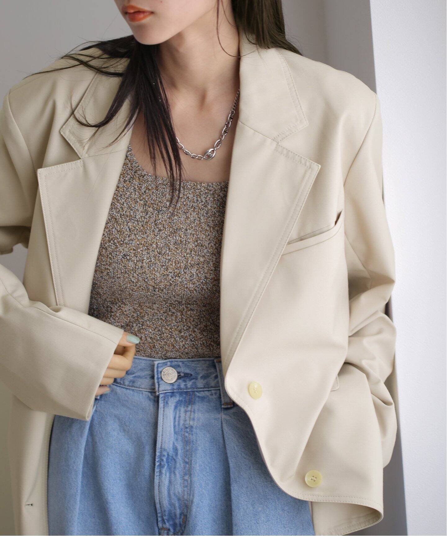 anuke Twill Over Jacket 62410102（テーラードジャケット）｜BOICE  