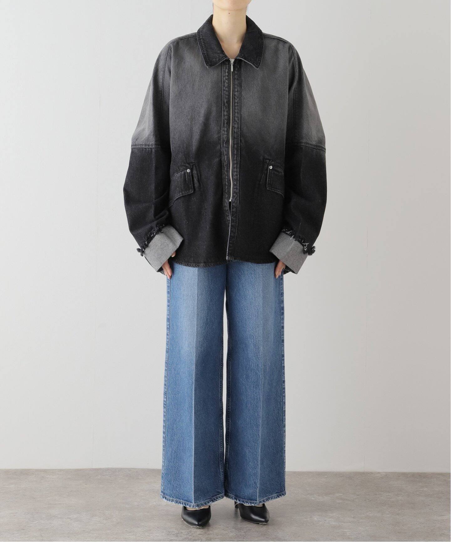 KnuthMarf denim overshirt jacket(Unisex)（デニムジャケット 