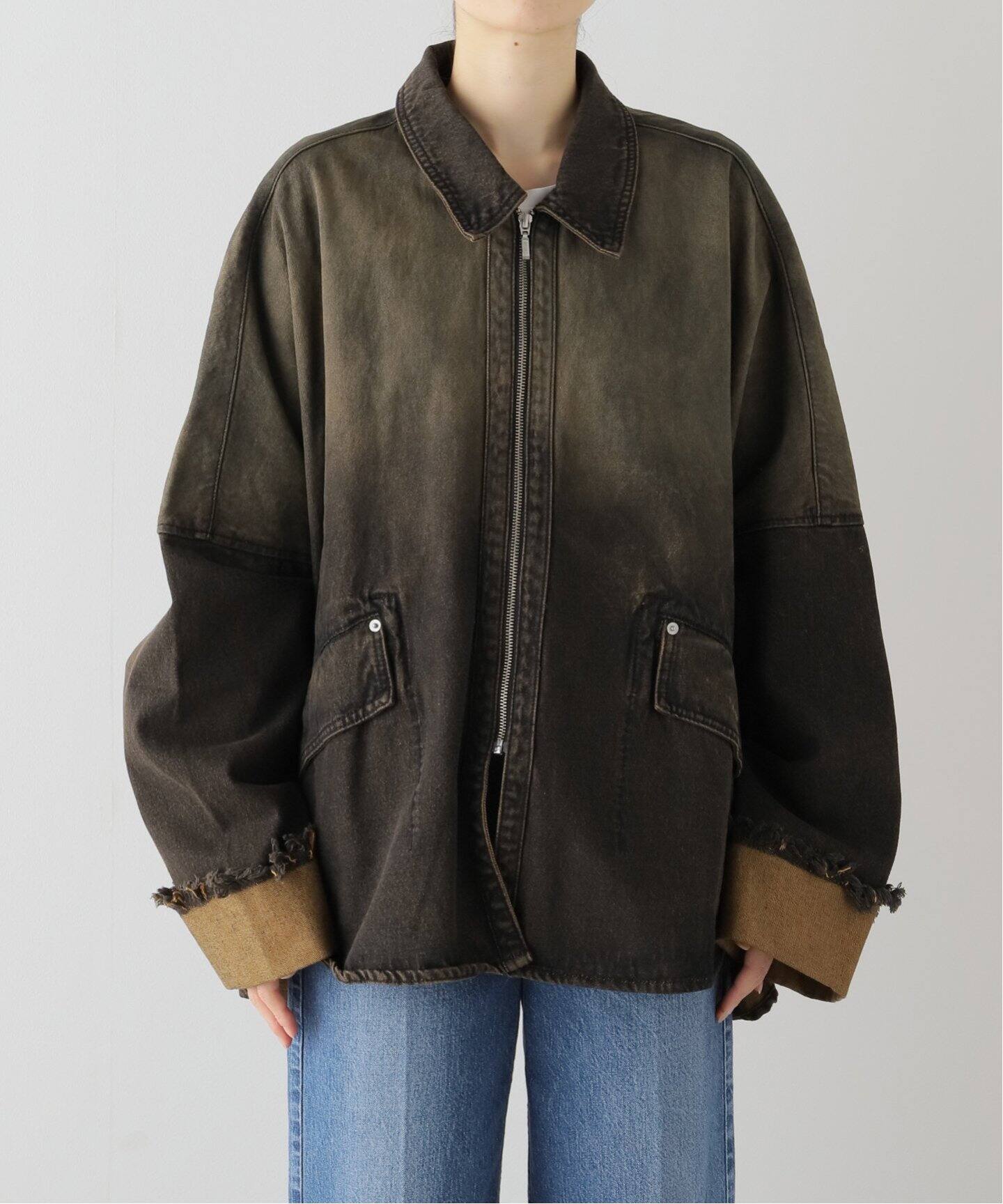 KnuthMarf denim overshirt jacket(Unisex)（デニムジャケット 