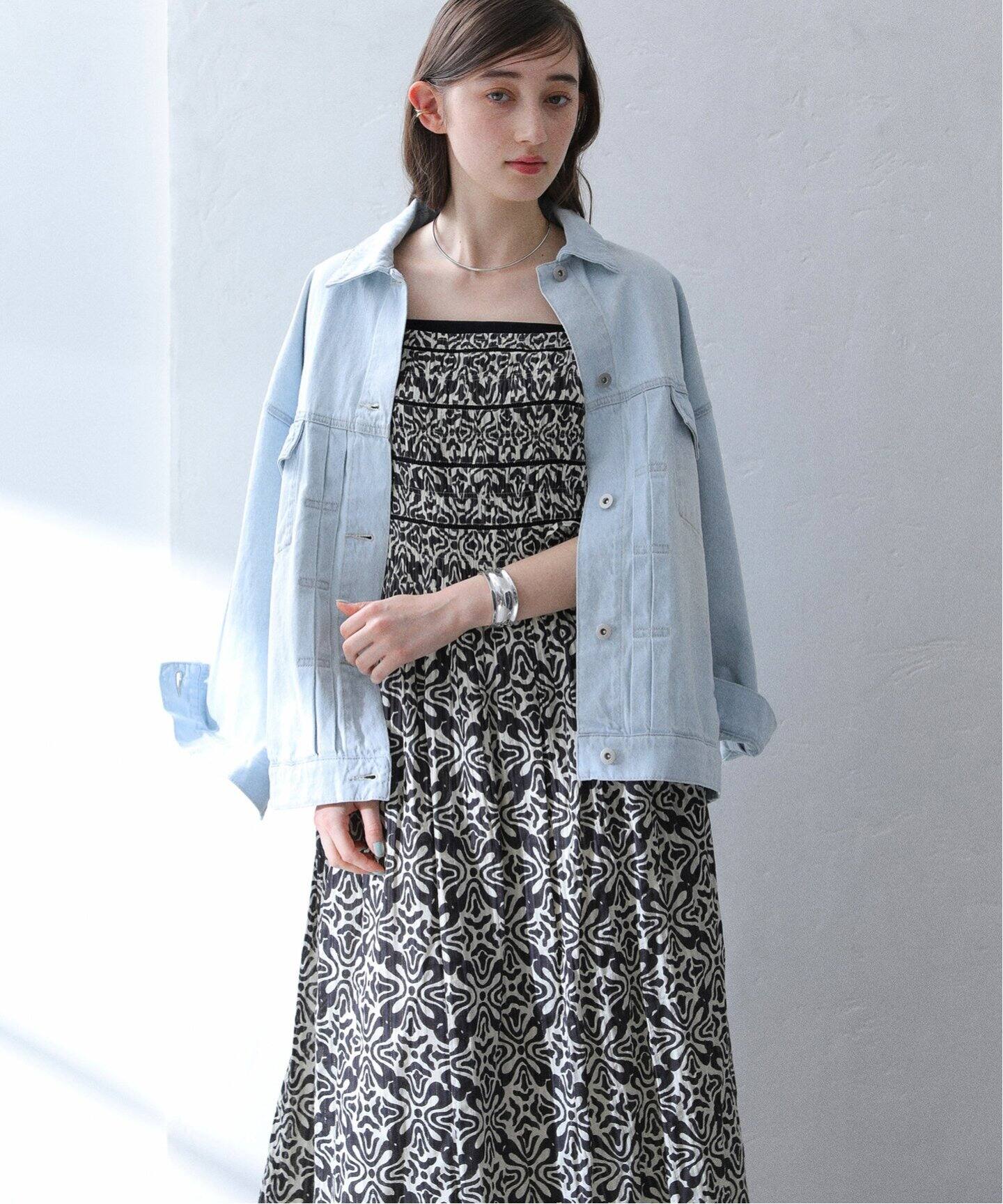 RESOUND CLOTHING/ライトオンスデニムジャケット セール】 ライトオンスストレッチデニムジャケット （Gジャン