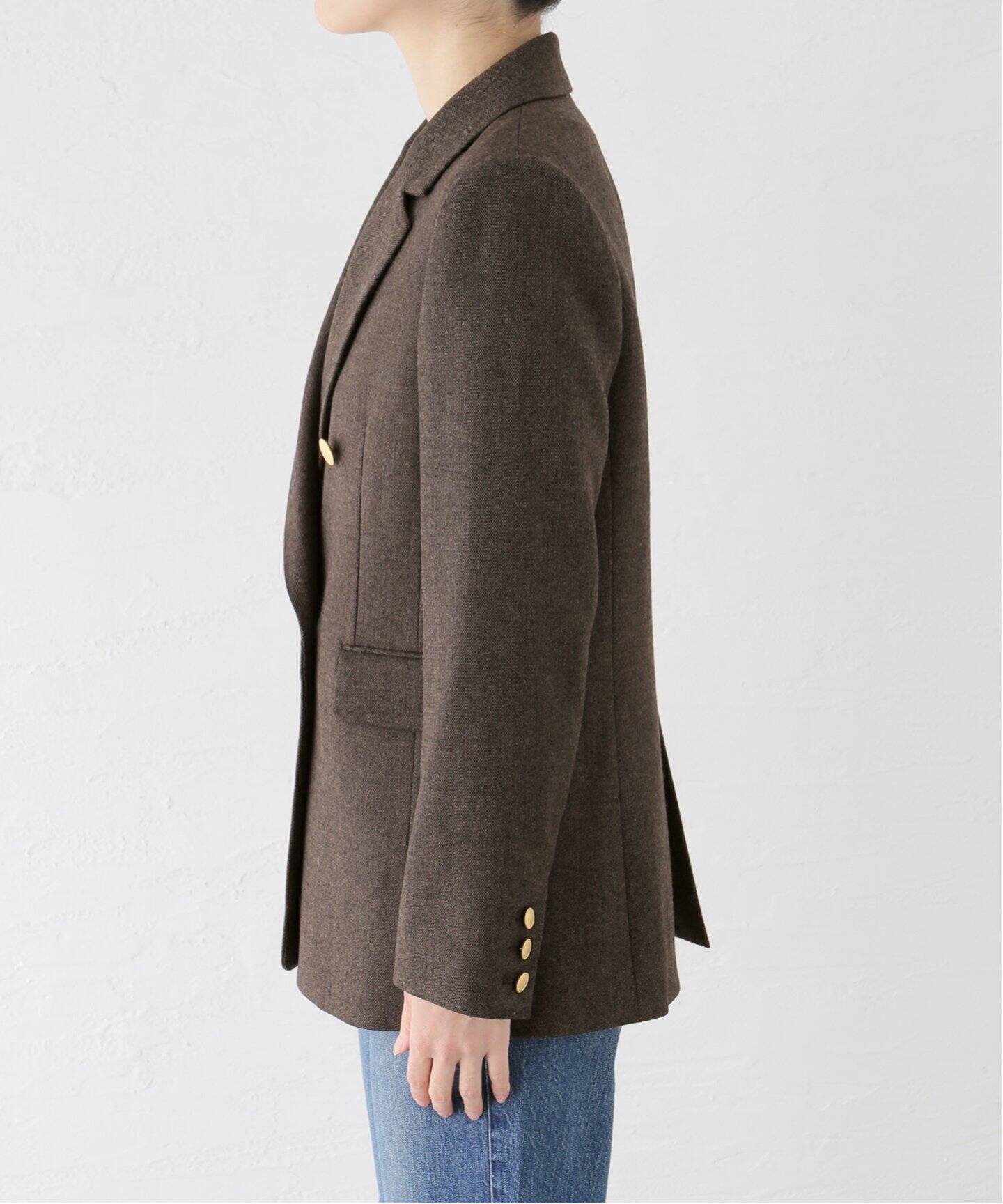 ツイードWブレストジャケット（テーラードジャケット）｜La Totalite  